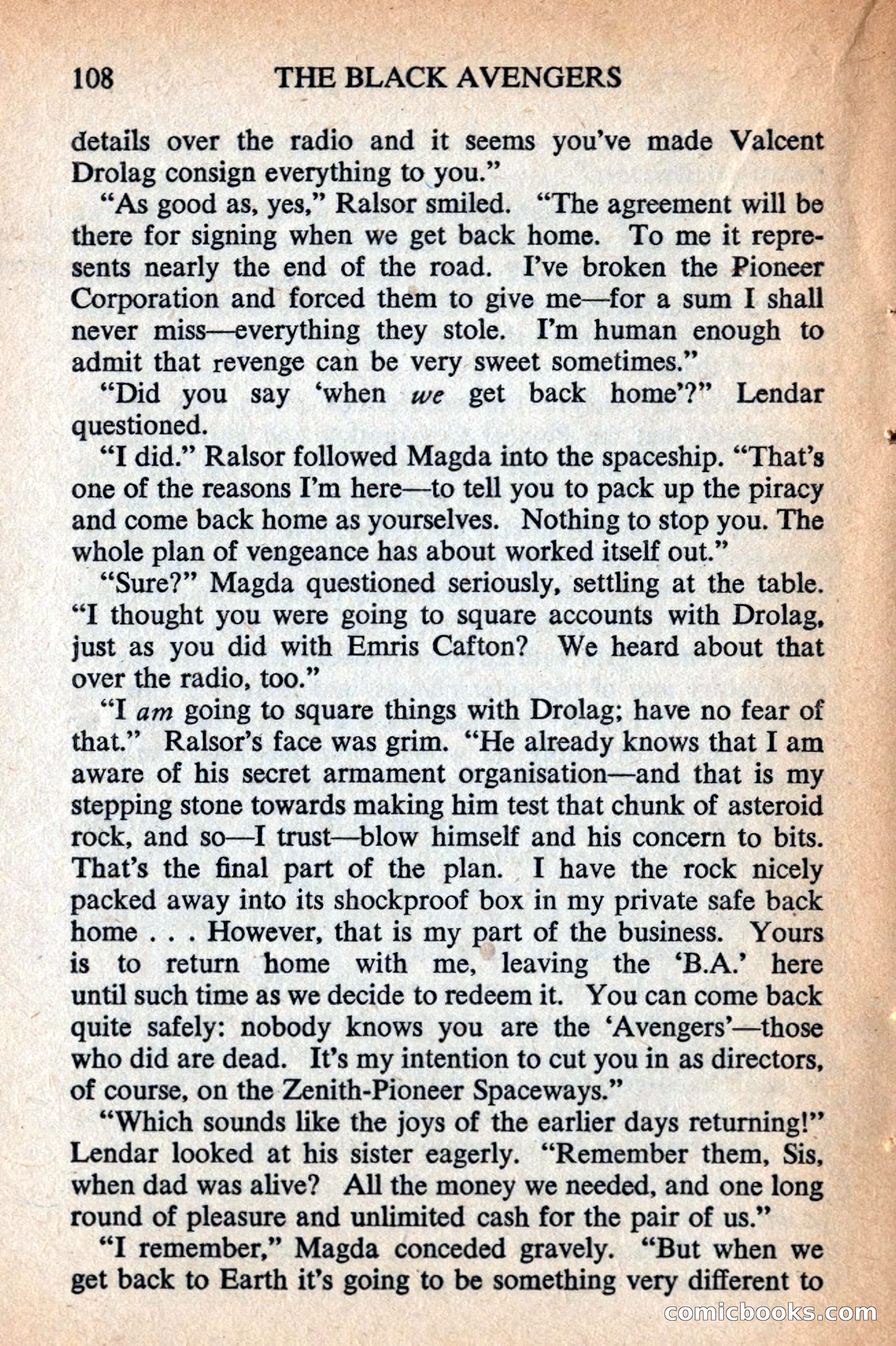 The Black Avengers — page 110 of 132