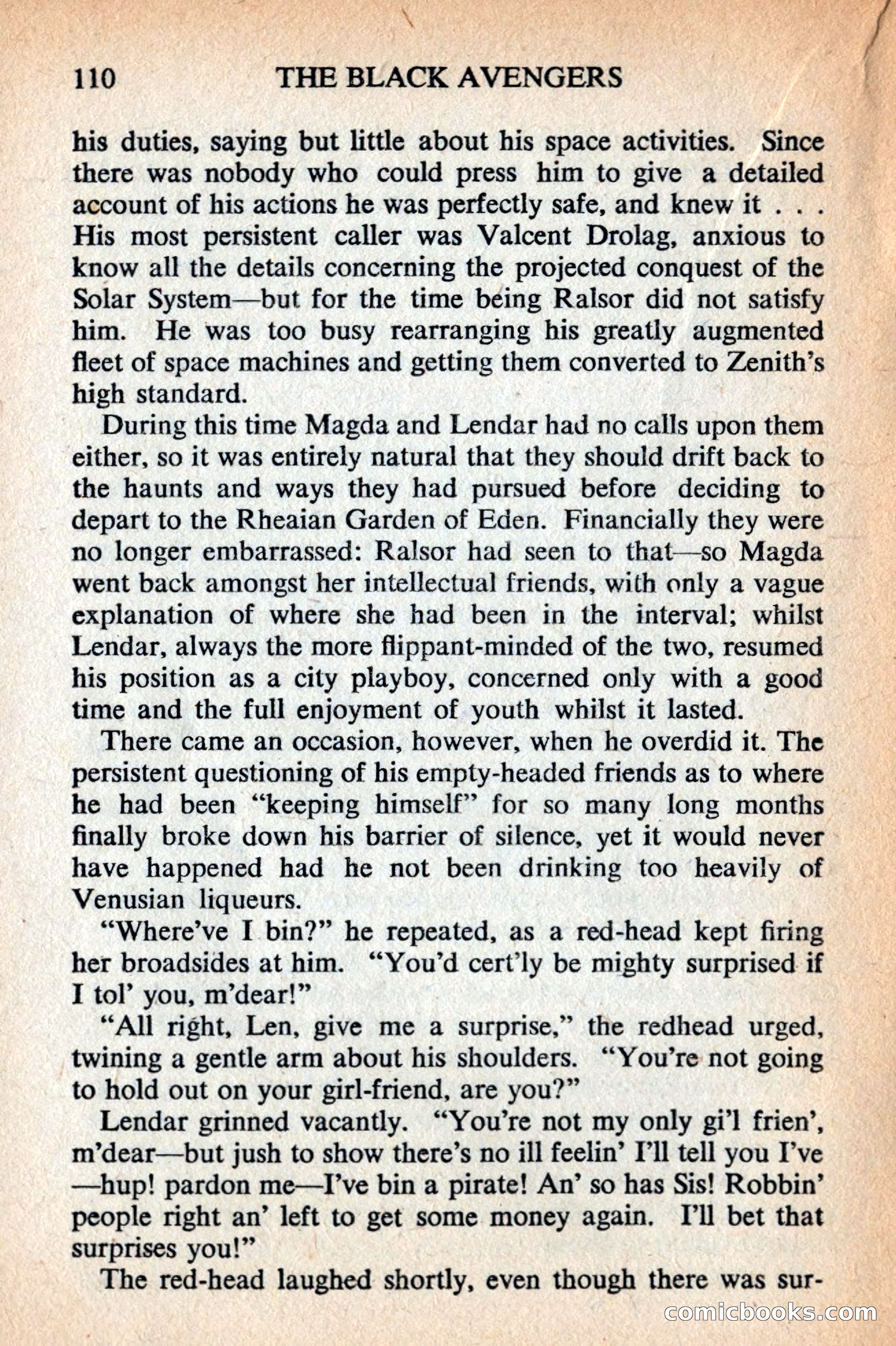 The Black Avengers — page 112 of 132