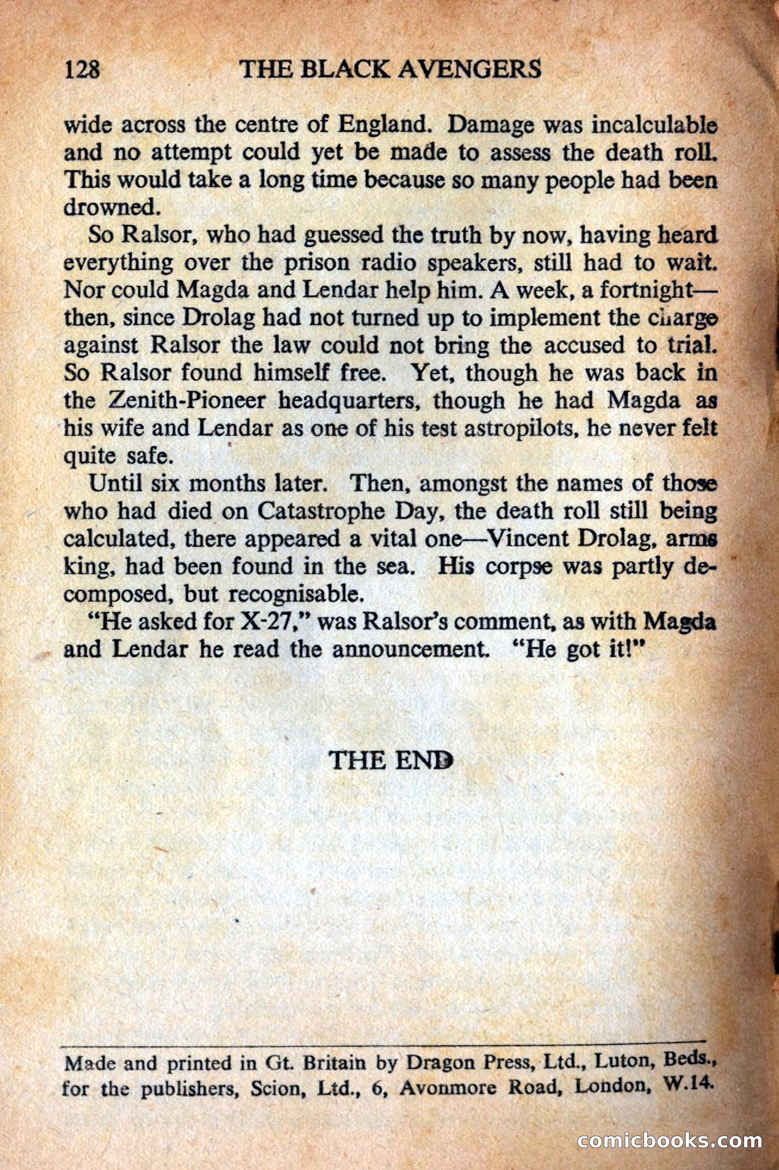 The Black Avengers — page 130 of 132