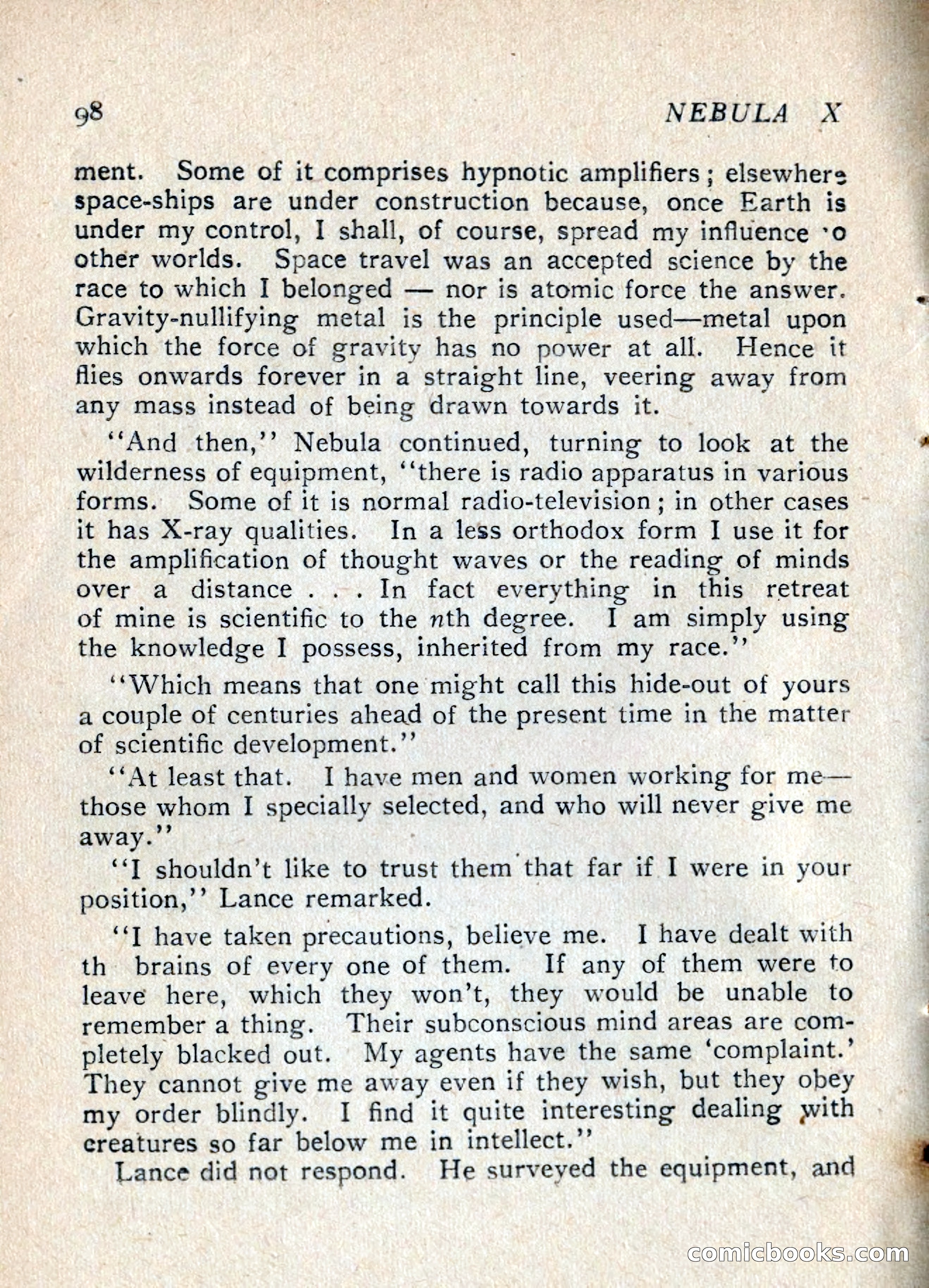 Nebula X by Vargo Statten — page 100 of 132