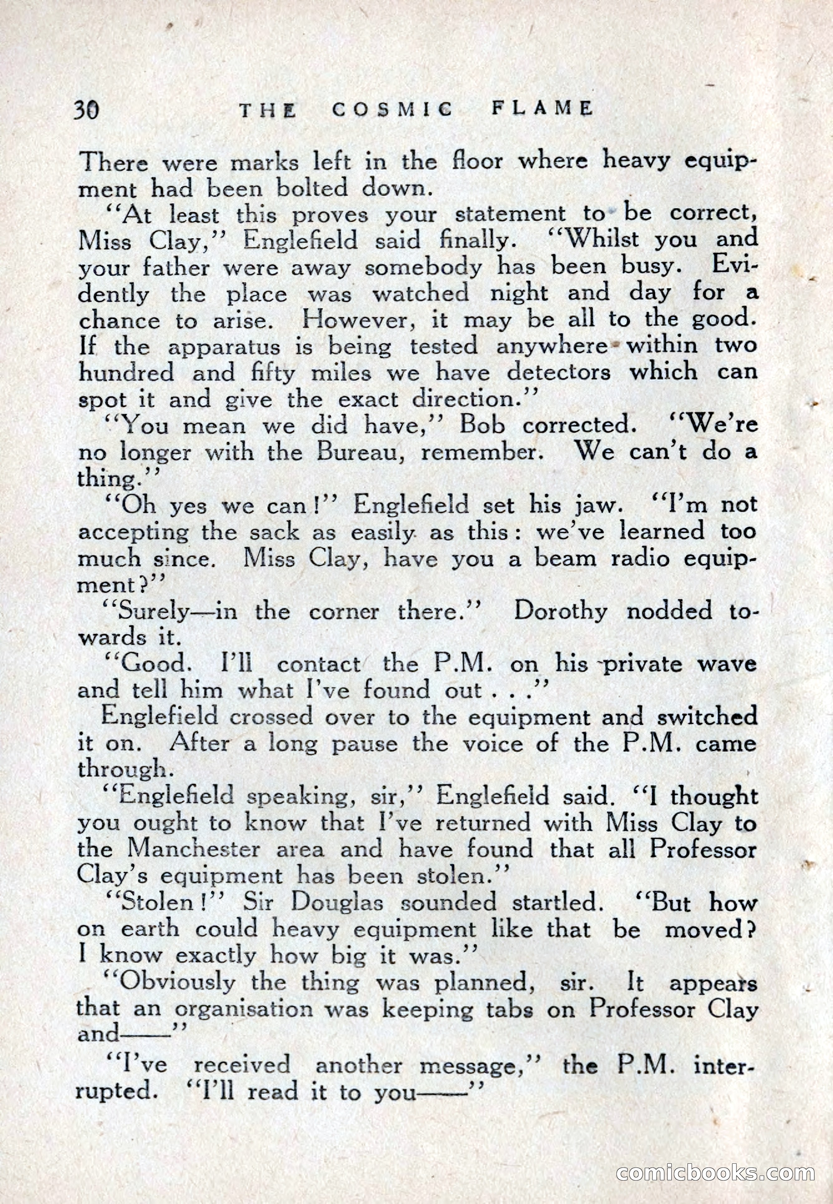 The Cosmic Flame — page 32 of 132
