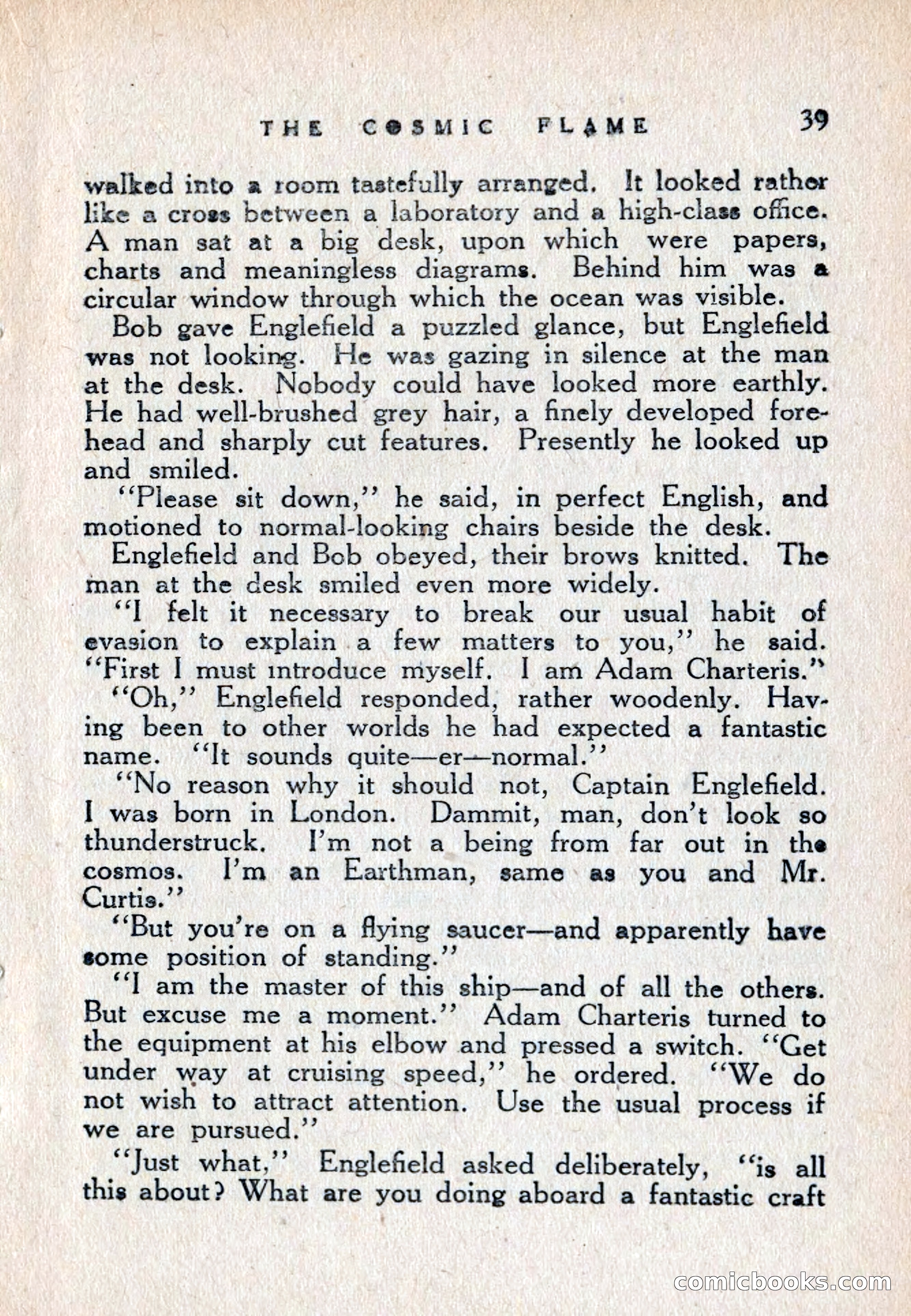 The Cosmic Flame — page 41 of 132