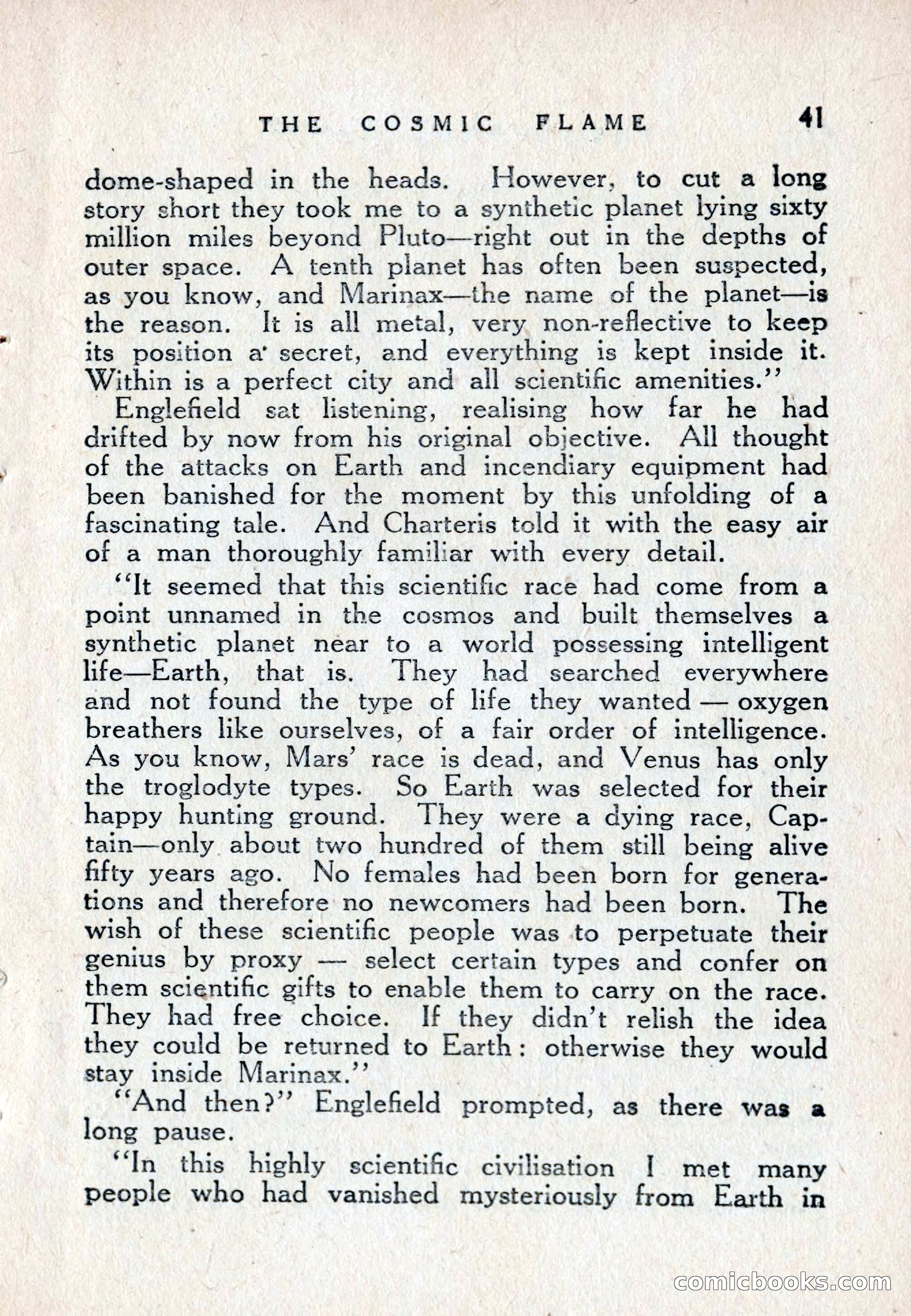 The Cosmic Flame — page 43 of 132