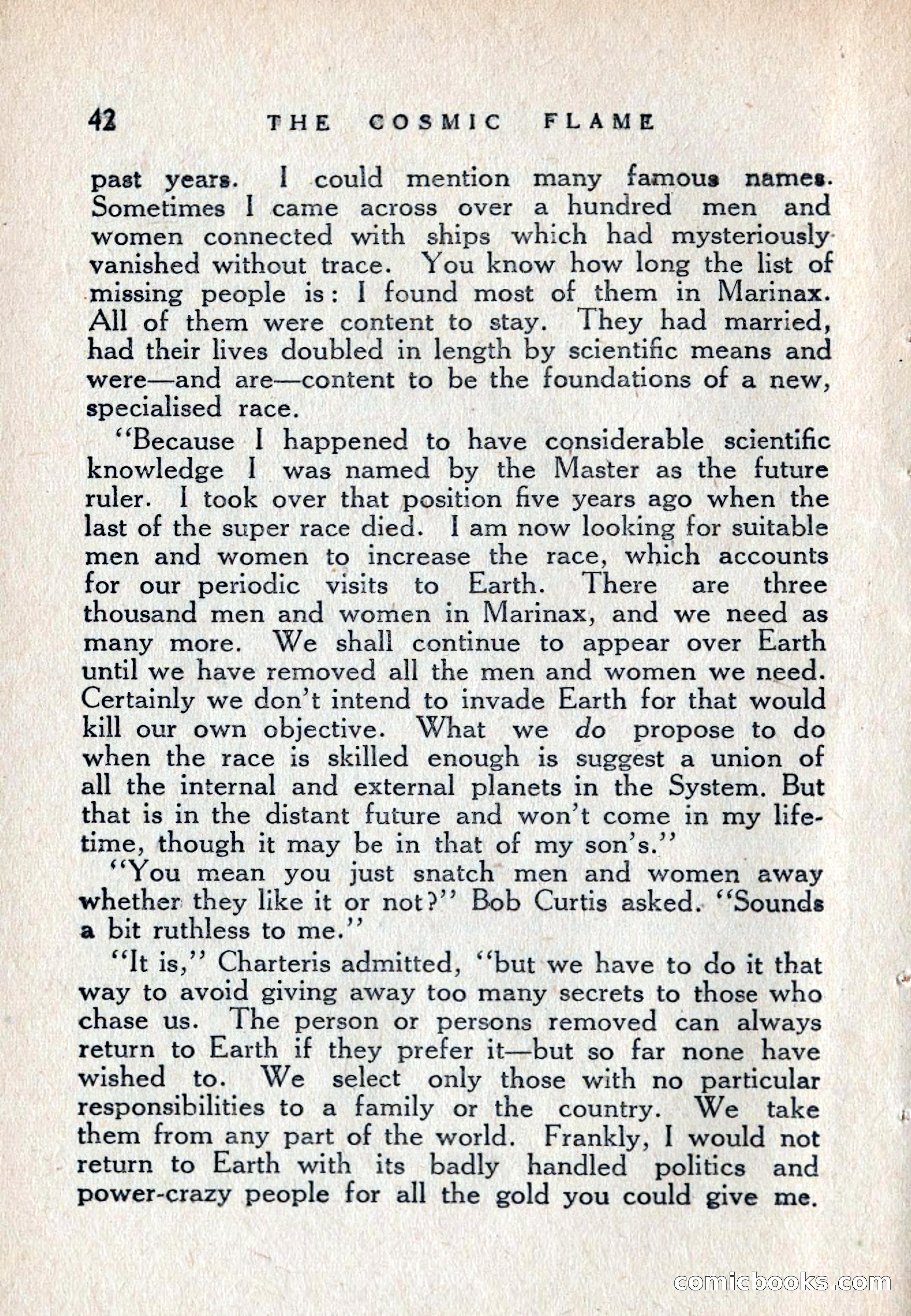 The Cosmic Flame — page 44 of 132