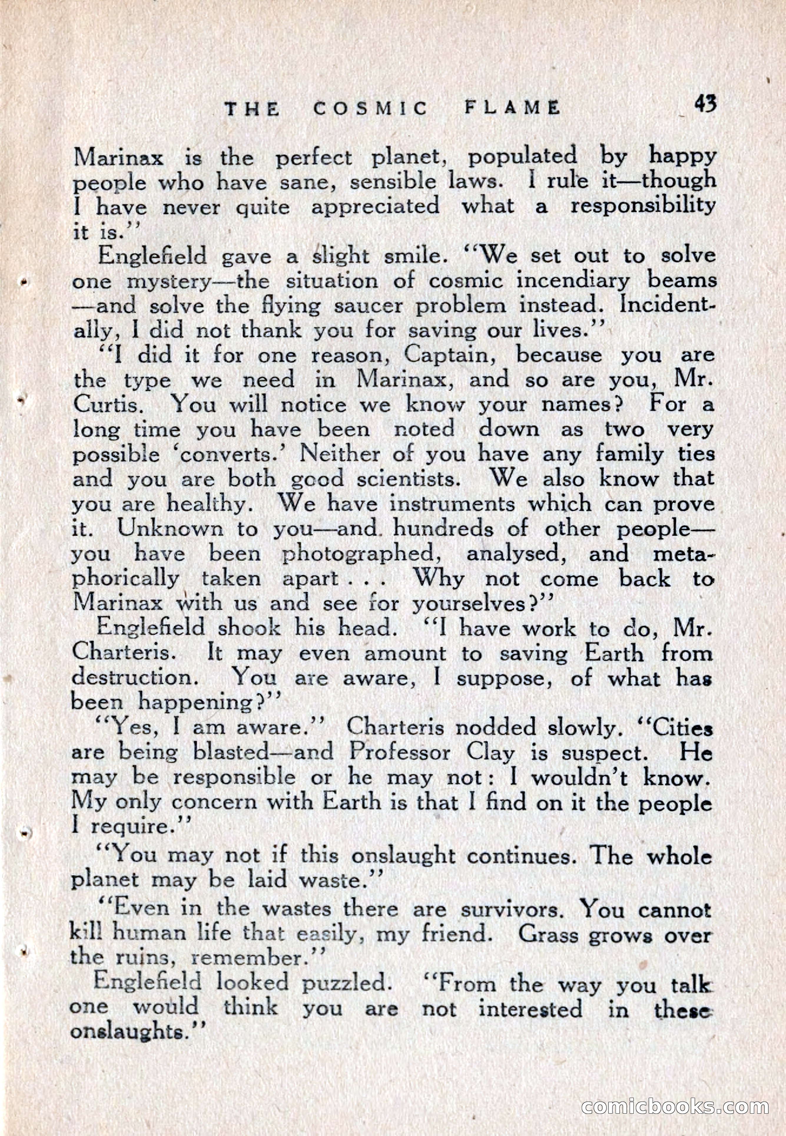 The Cosmic Flame — page 45 of 132