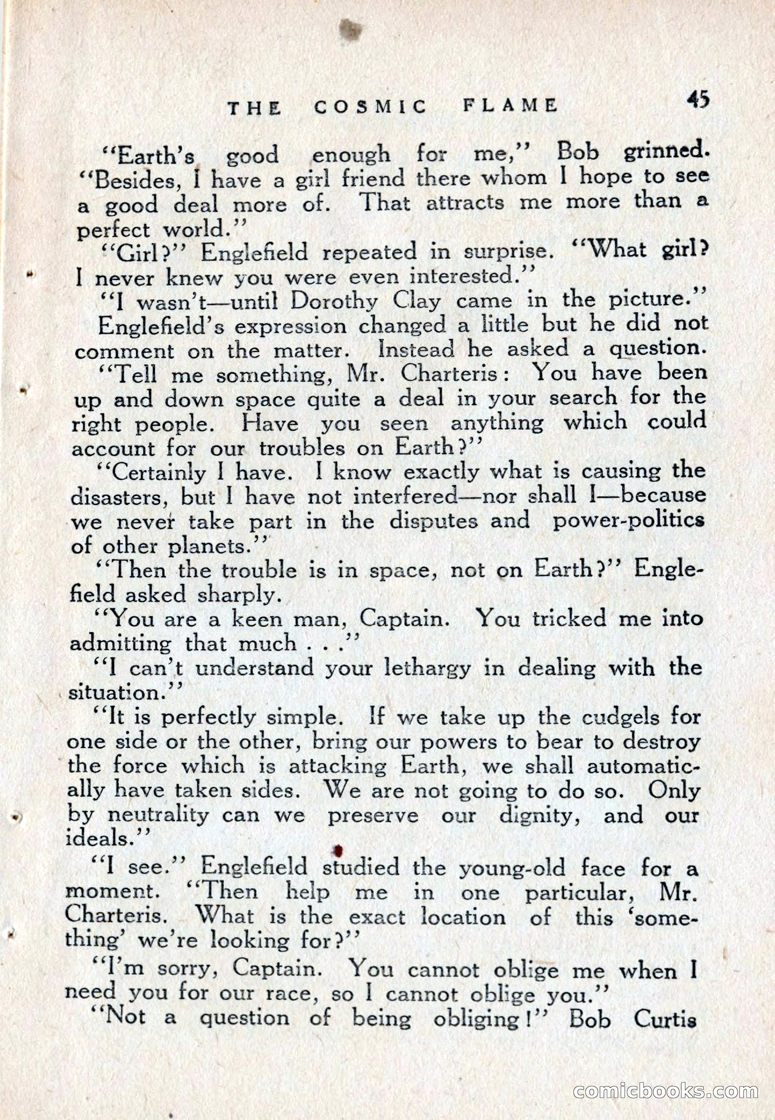 The Cosmic Flame — page 47 of 132