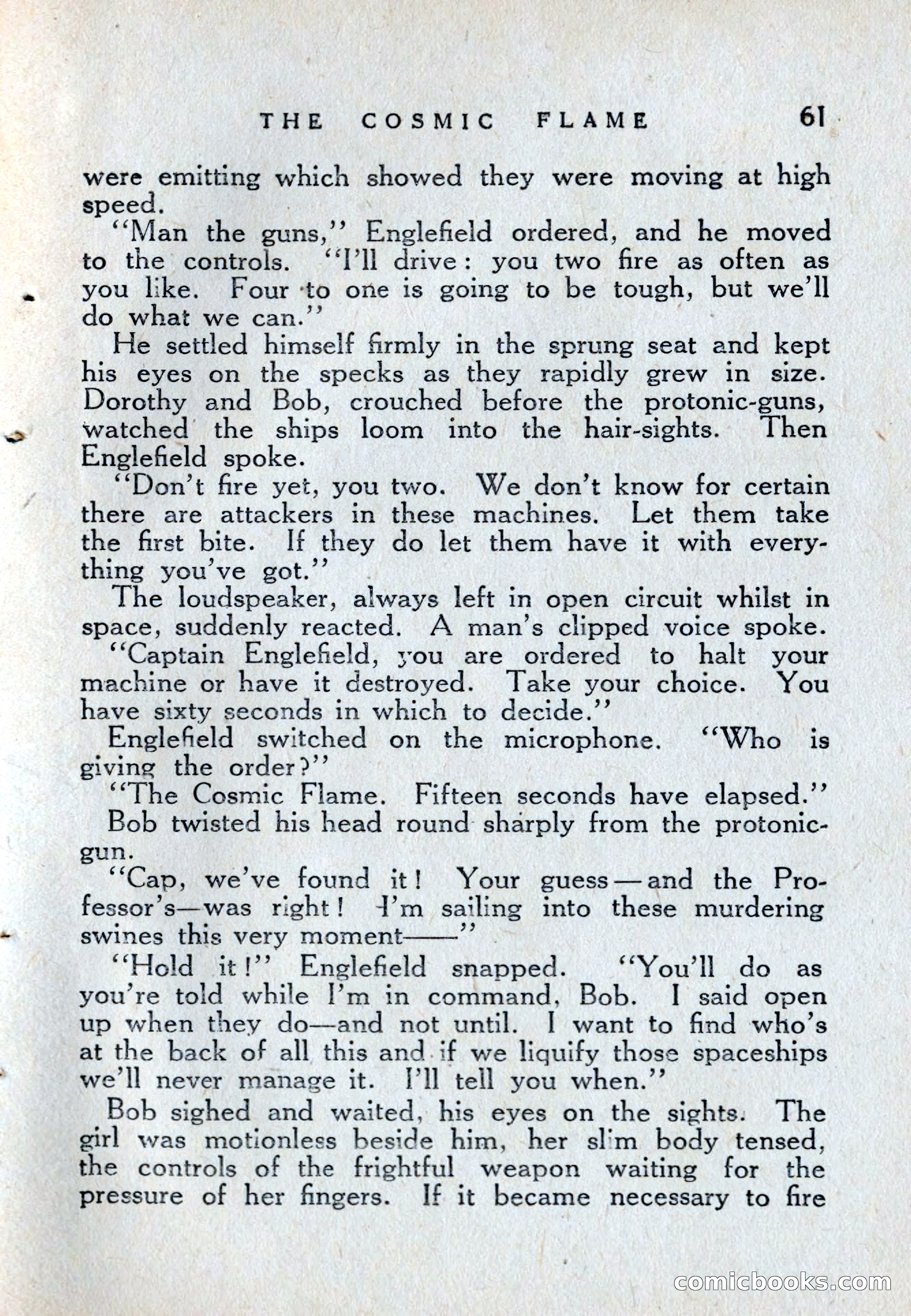 The Cosmic Flame — page 63 of 132