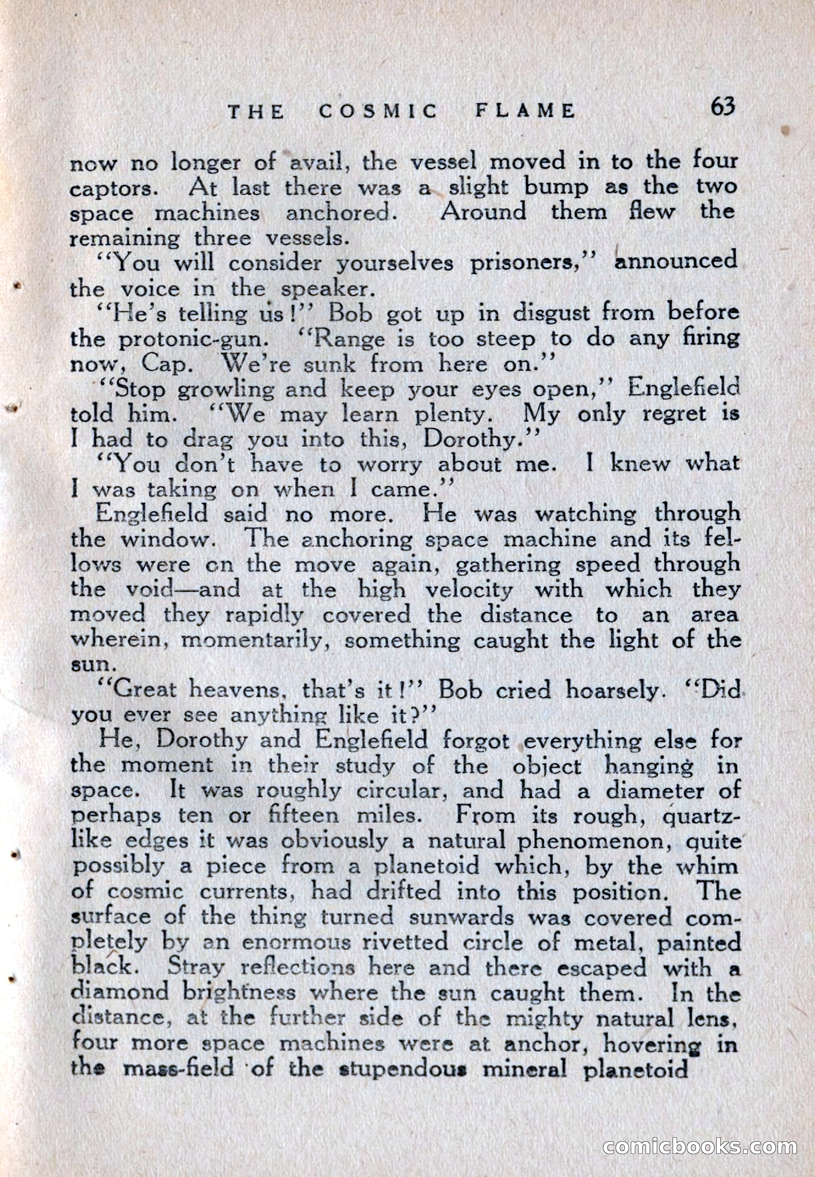 The Cosmic Flame — page 65 of 132