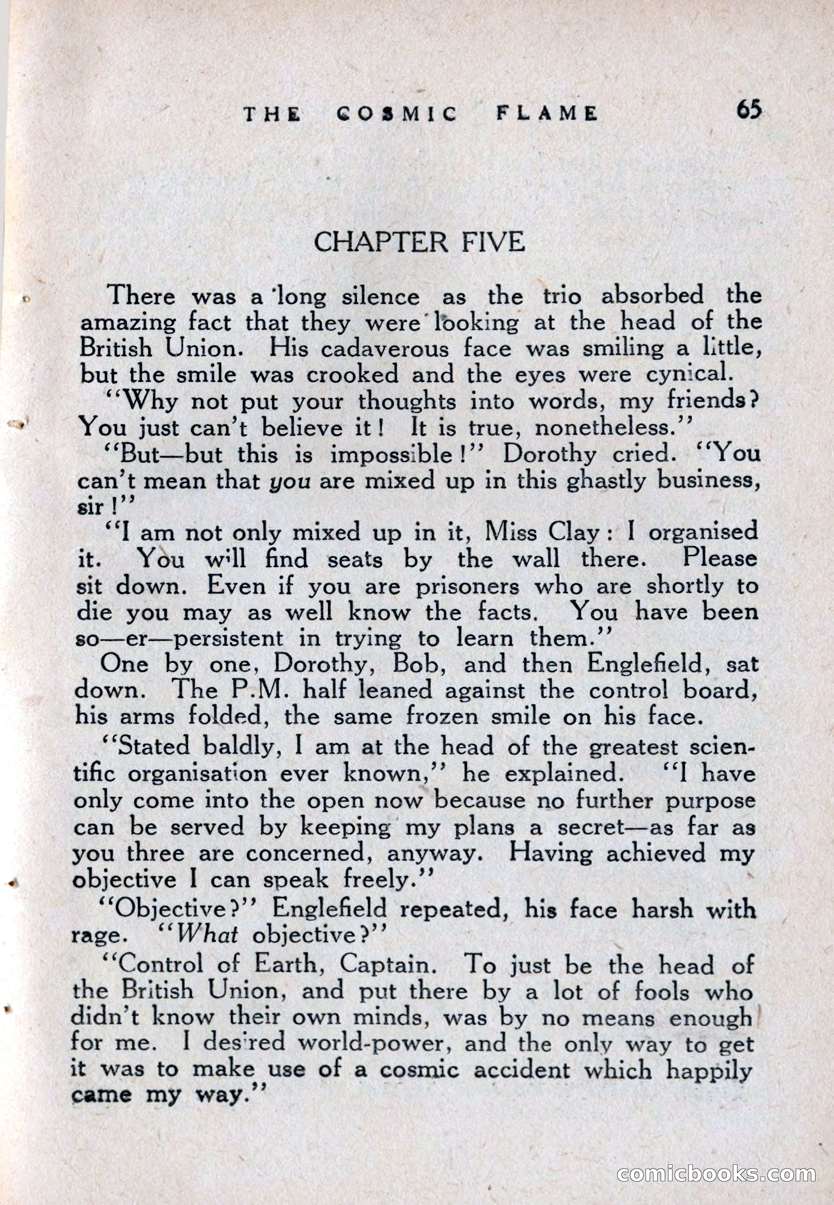 The Cosmic Flame — page 67 of 132