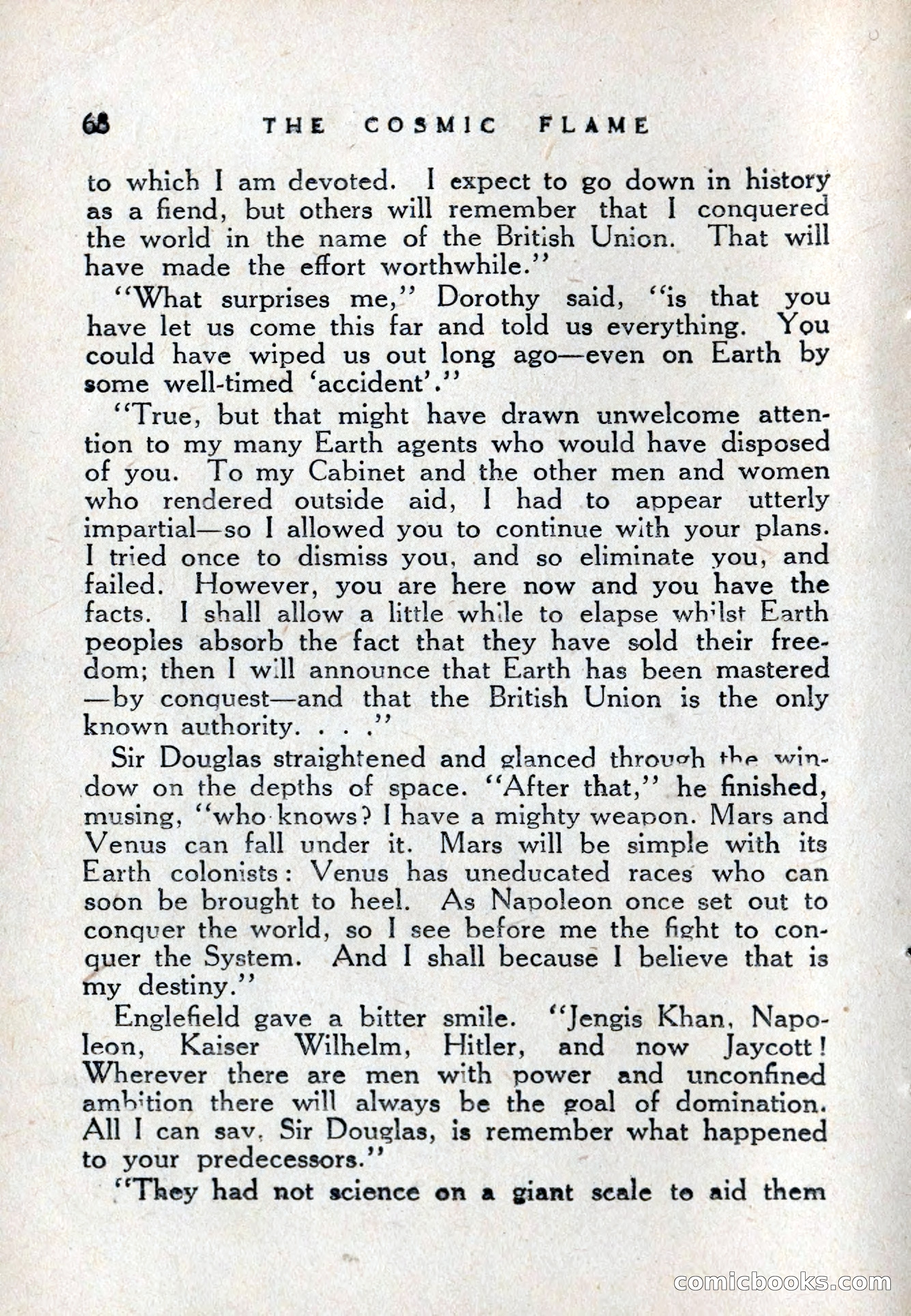 The Cosmic Flame — page 70 of 132