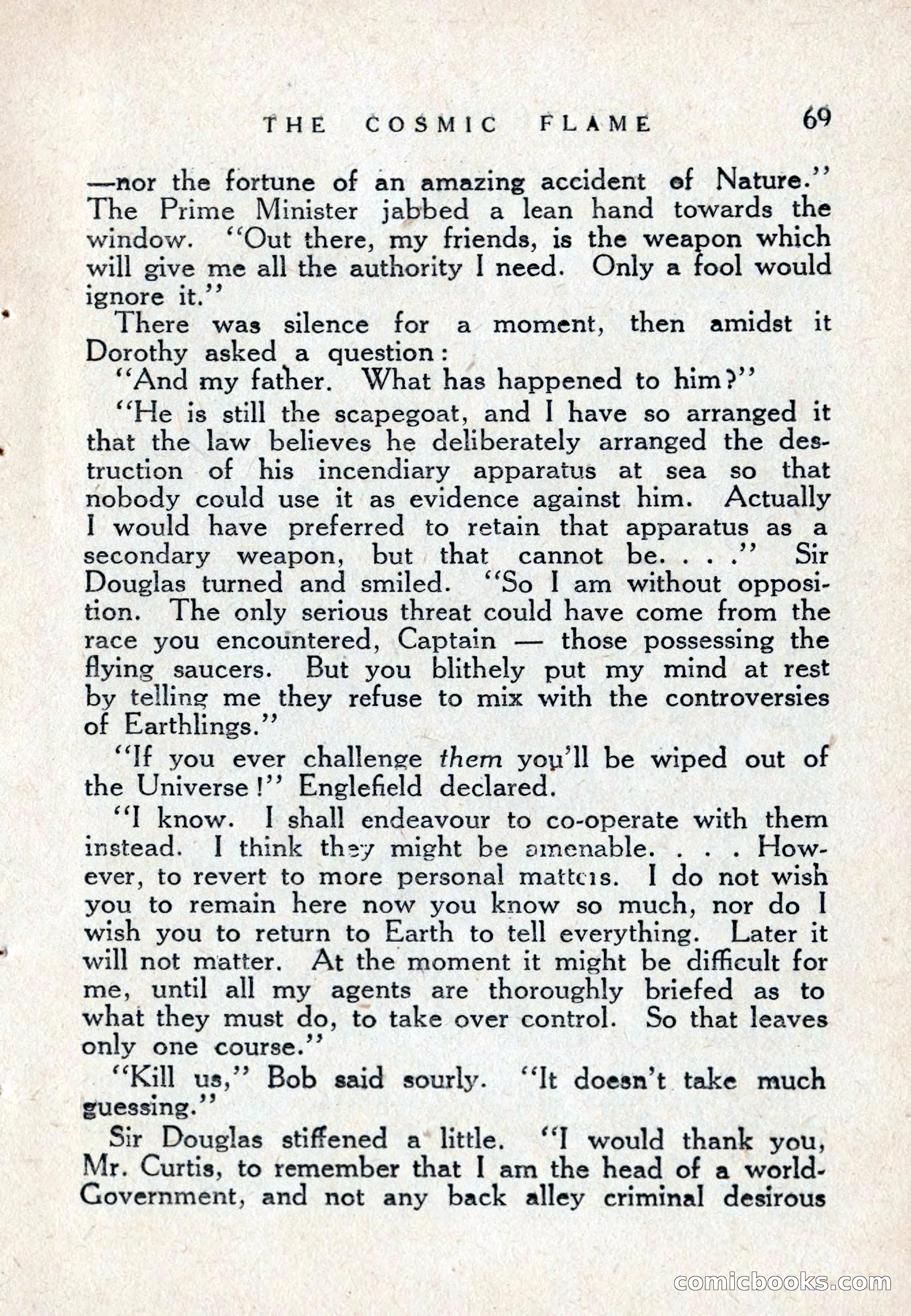 The Cosmic Flame — page 71 of 132
