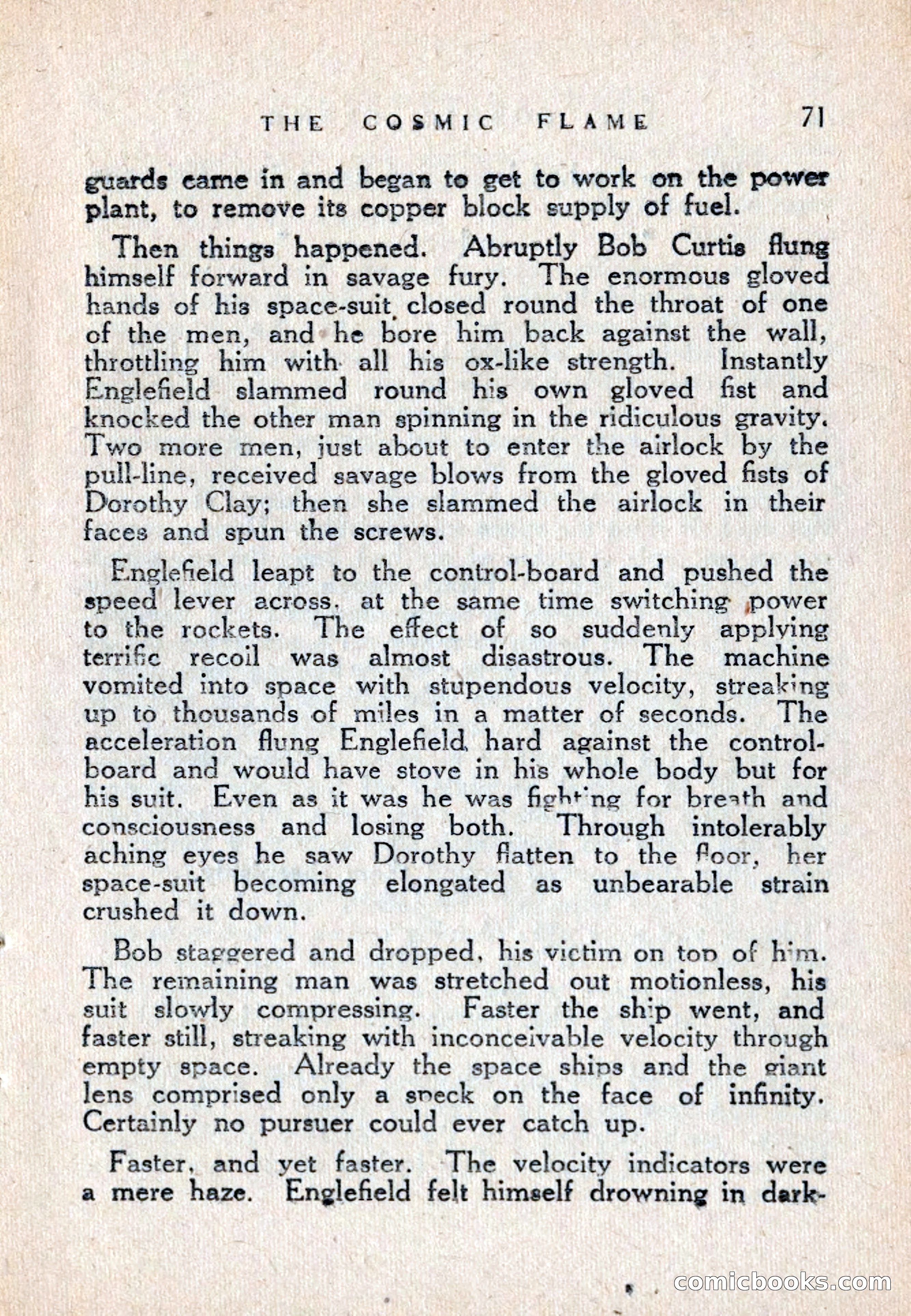 The Cosmic Flame — page 73 of 132