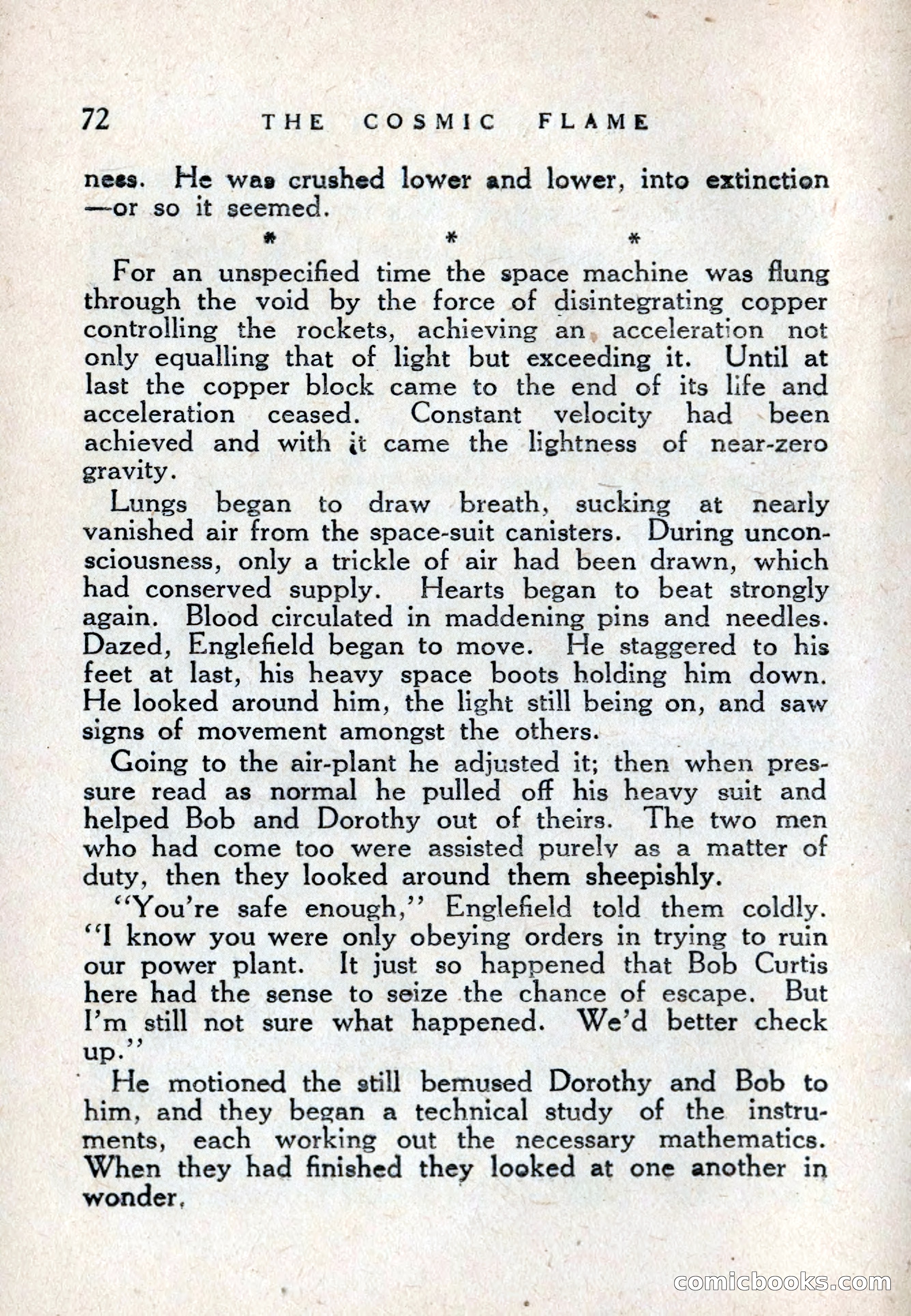 The Cosmic Flame — page 74 of 132