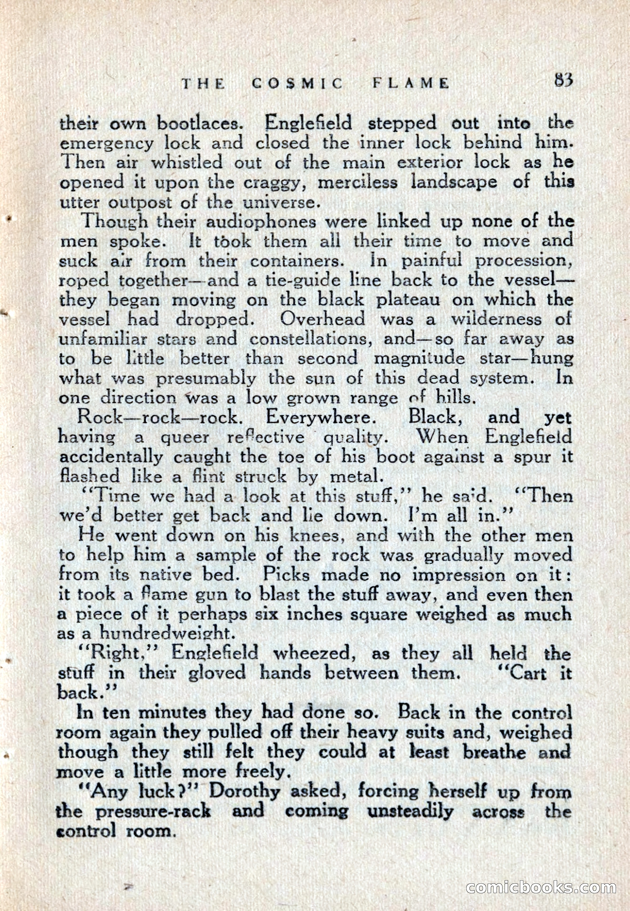 The Cosmic Flame — page 85 of 132