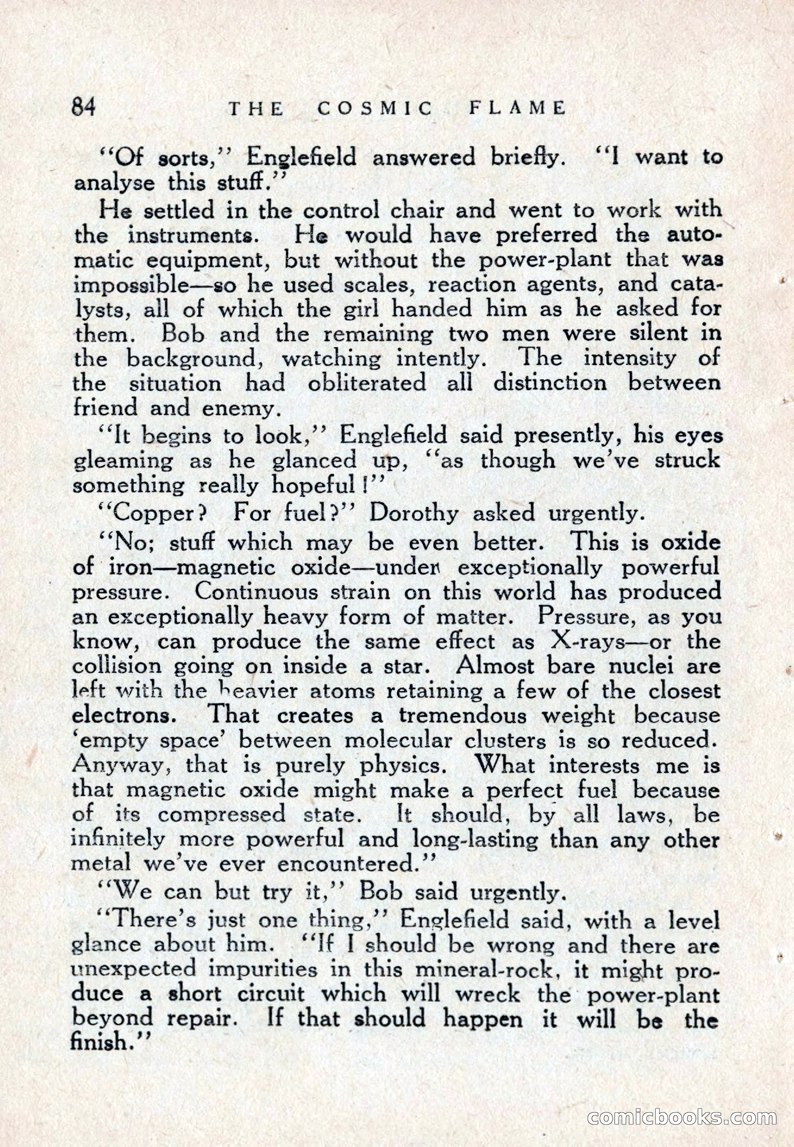 The Cosmic Flame — page 86 of 132