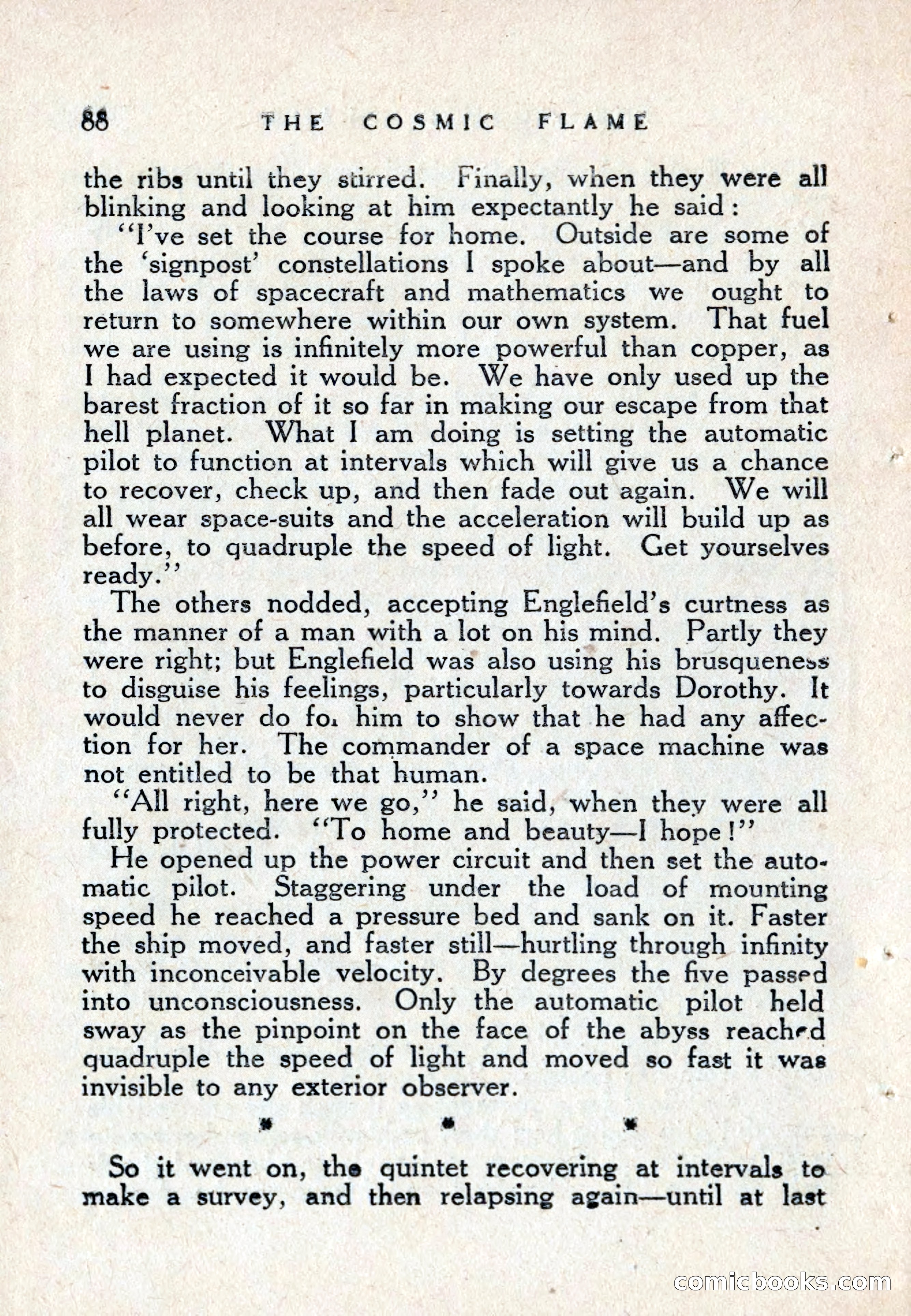 The Cosmic Flame — page 90 of 132
