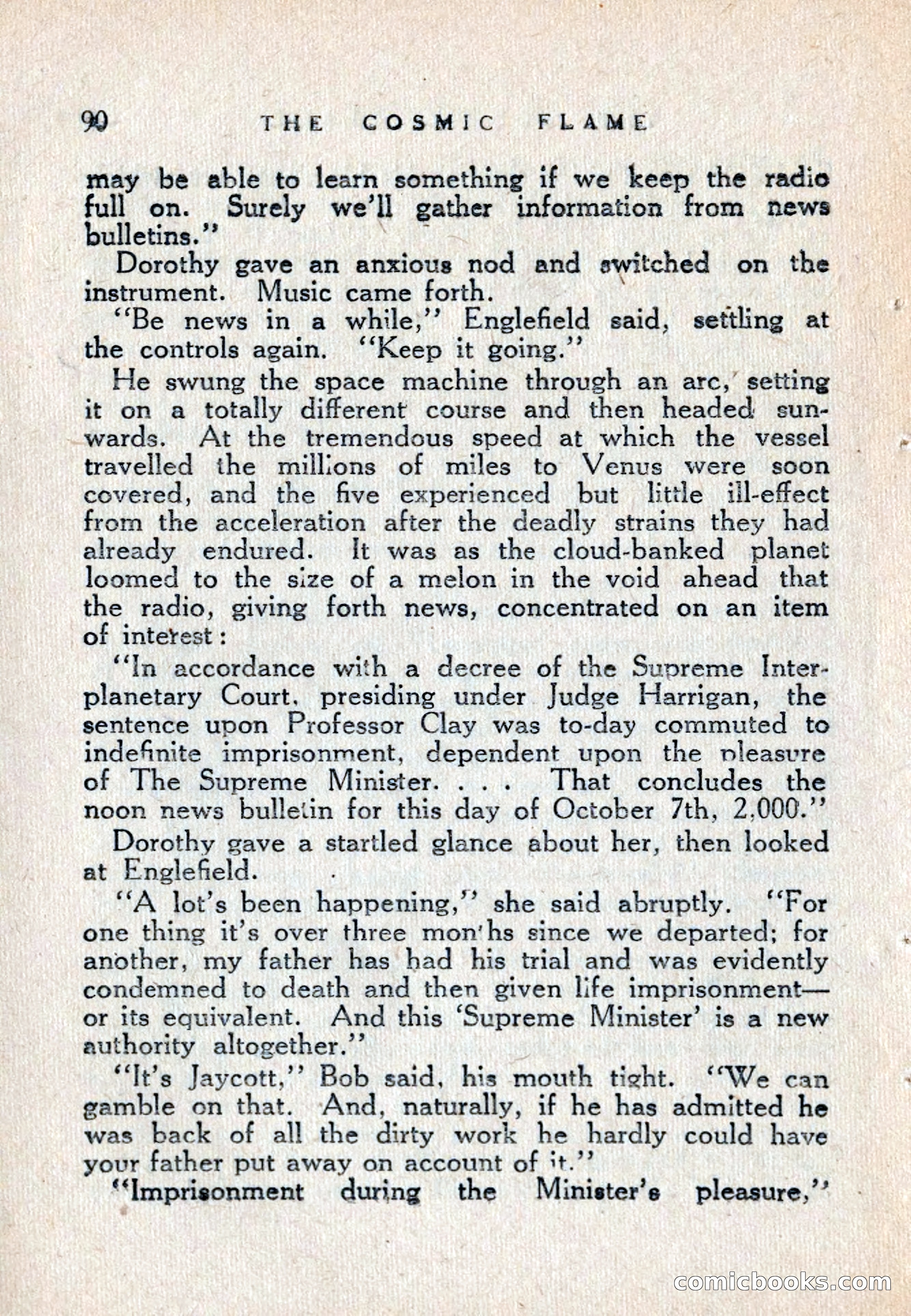 The Cosmic Flame — page 92 of 132