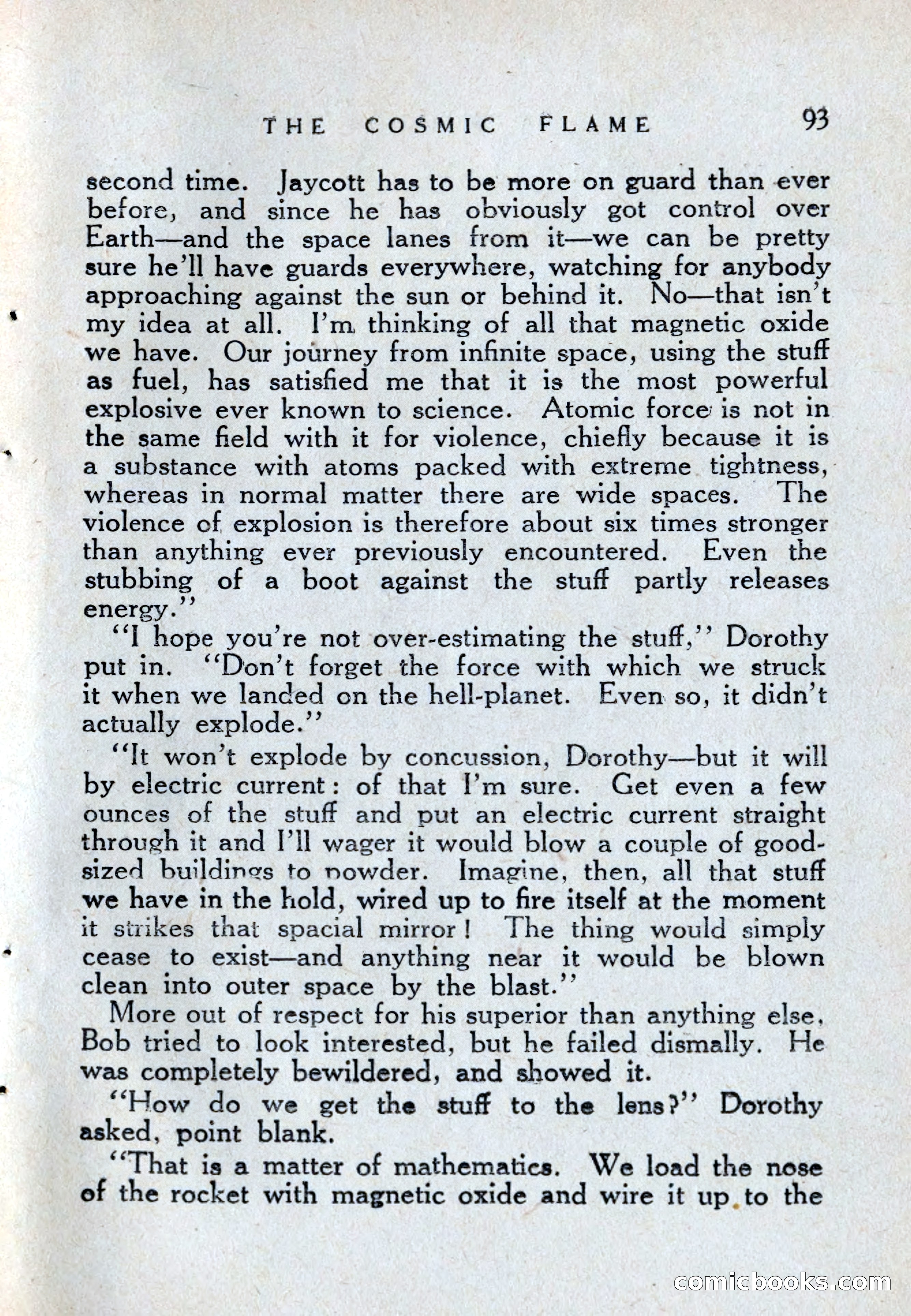 The Cosmic Flame — page 95 of 132