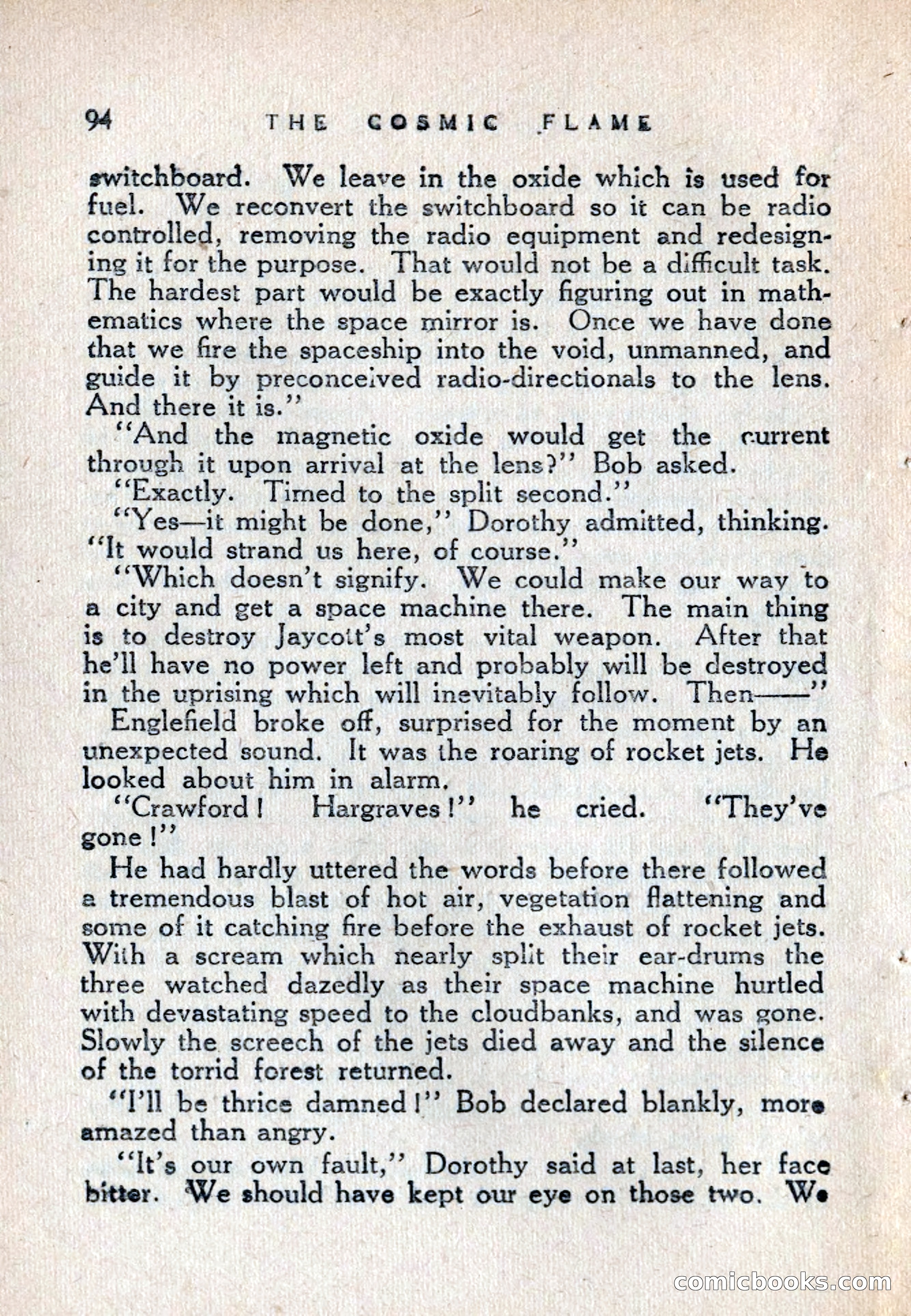 The Cosmic Flame — page 96 of 132