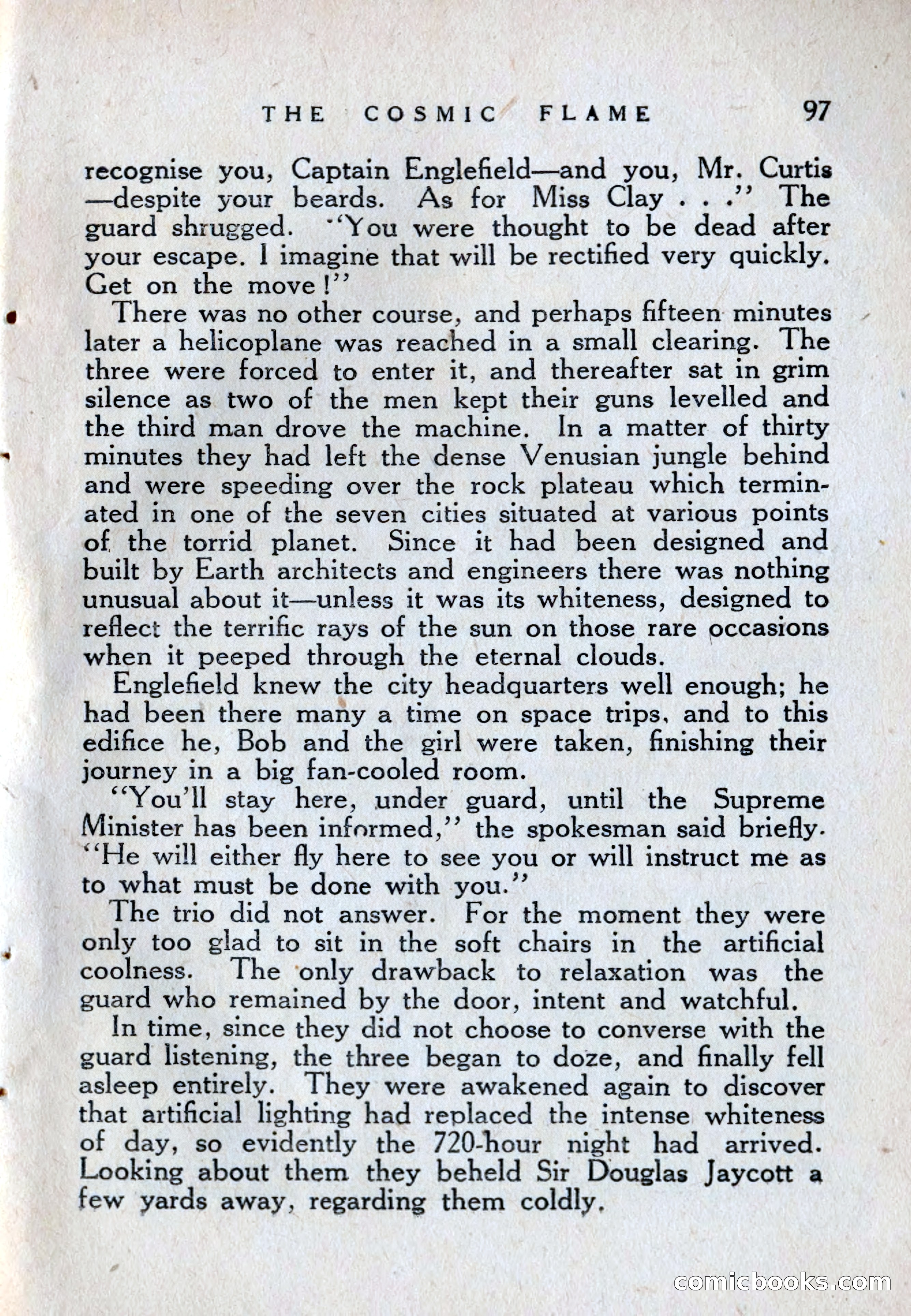 The Cosmic Flame — page 99 of 132