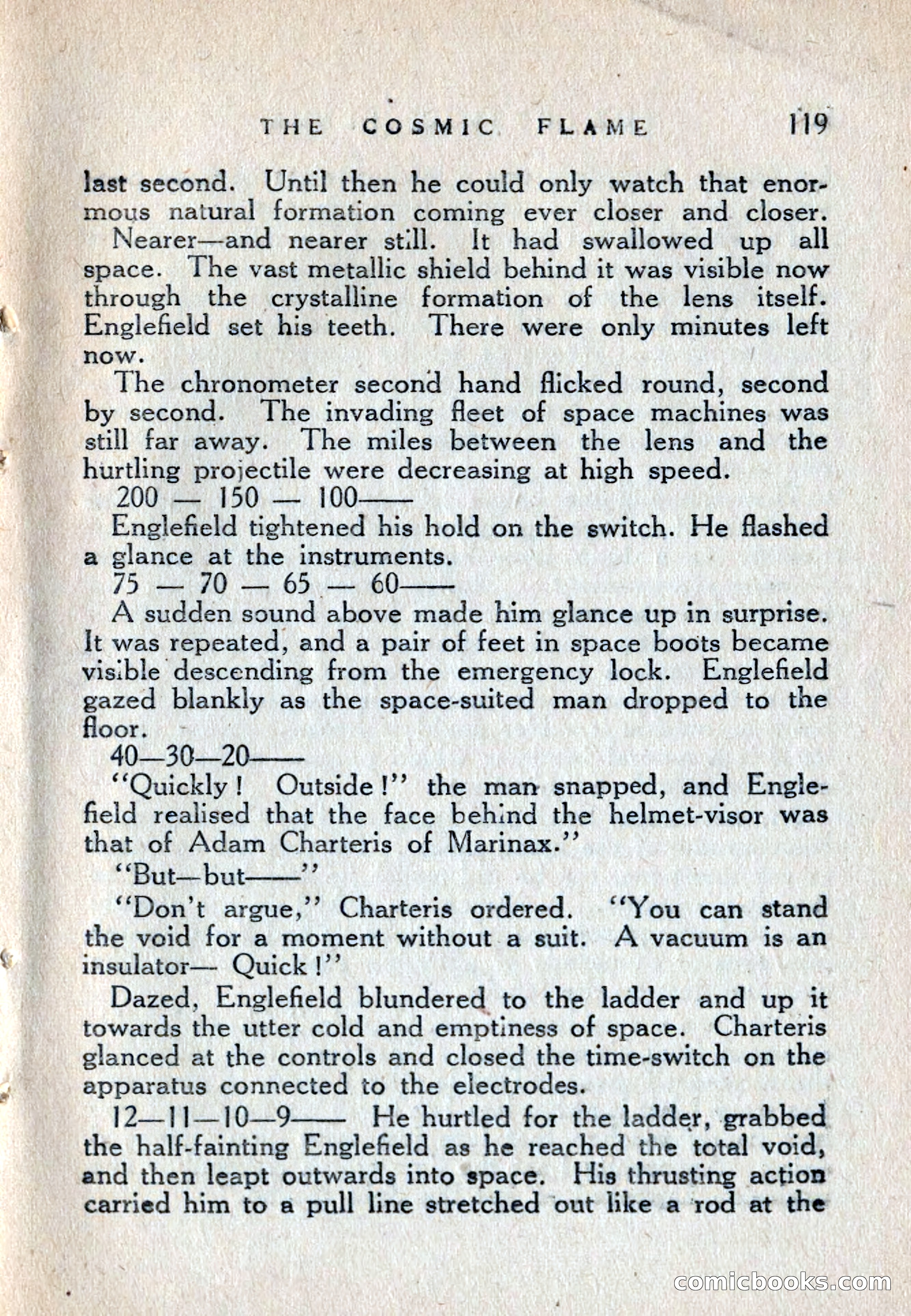 The Cosmic Flame — page 121 of 132