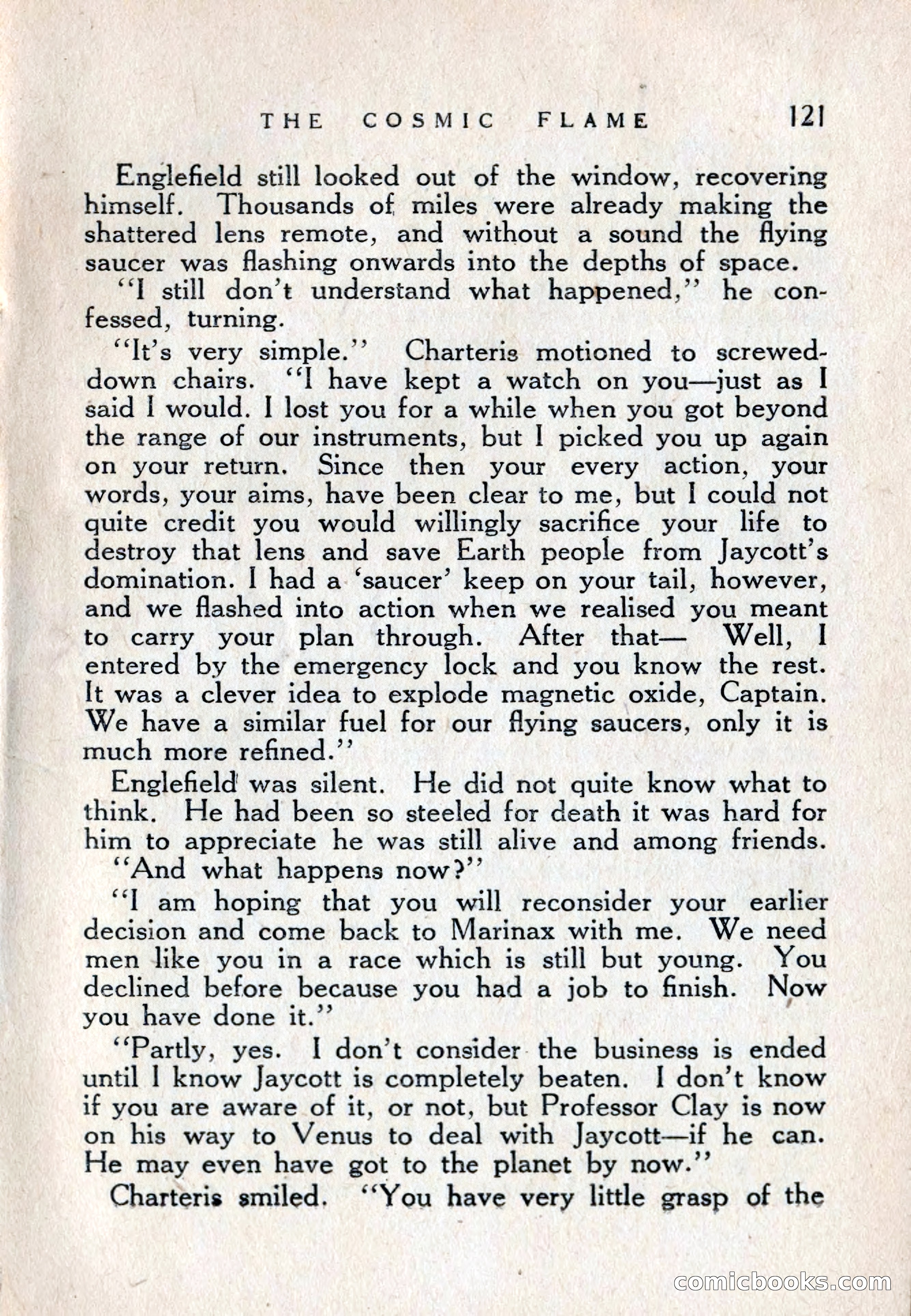 The Cosmic Flame — page 123 of 132