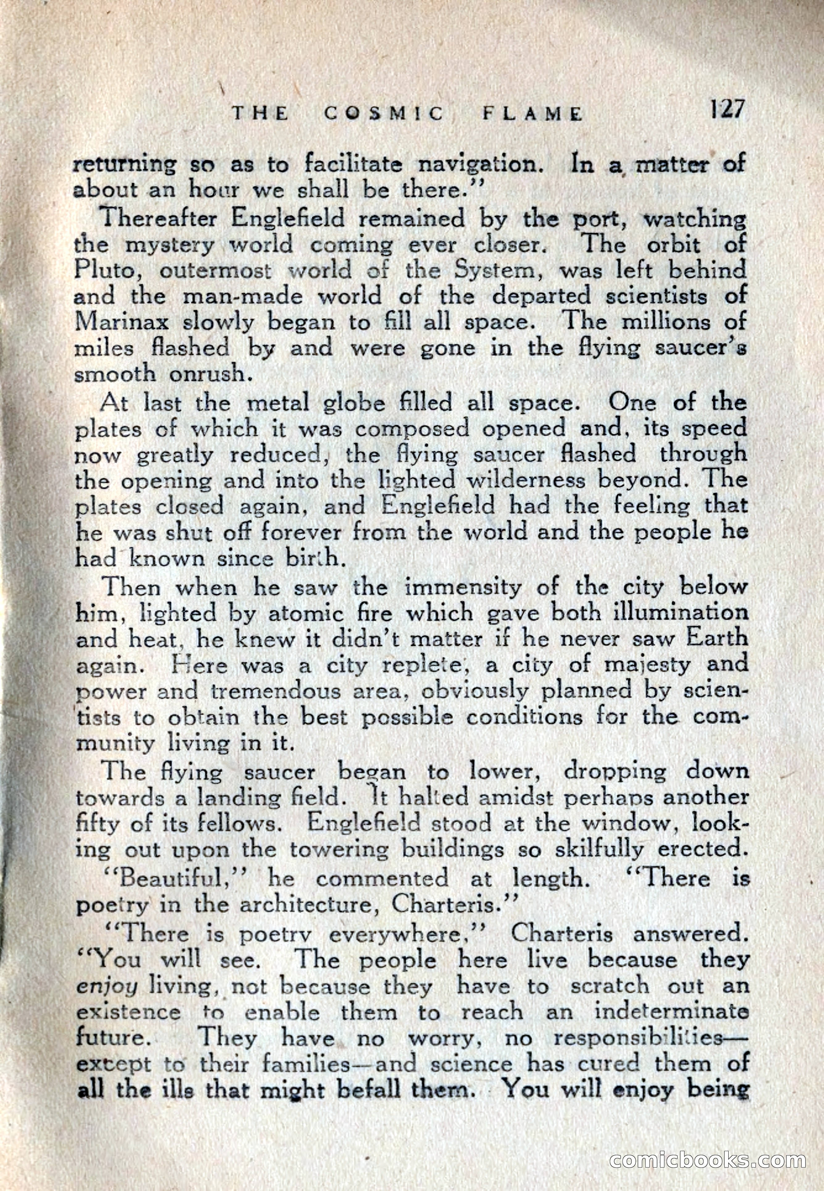 The Cosmic Flame — page 129 of 132
