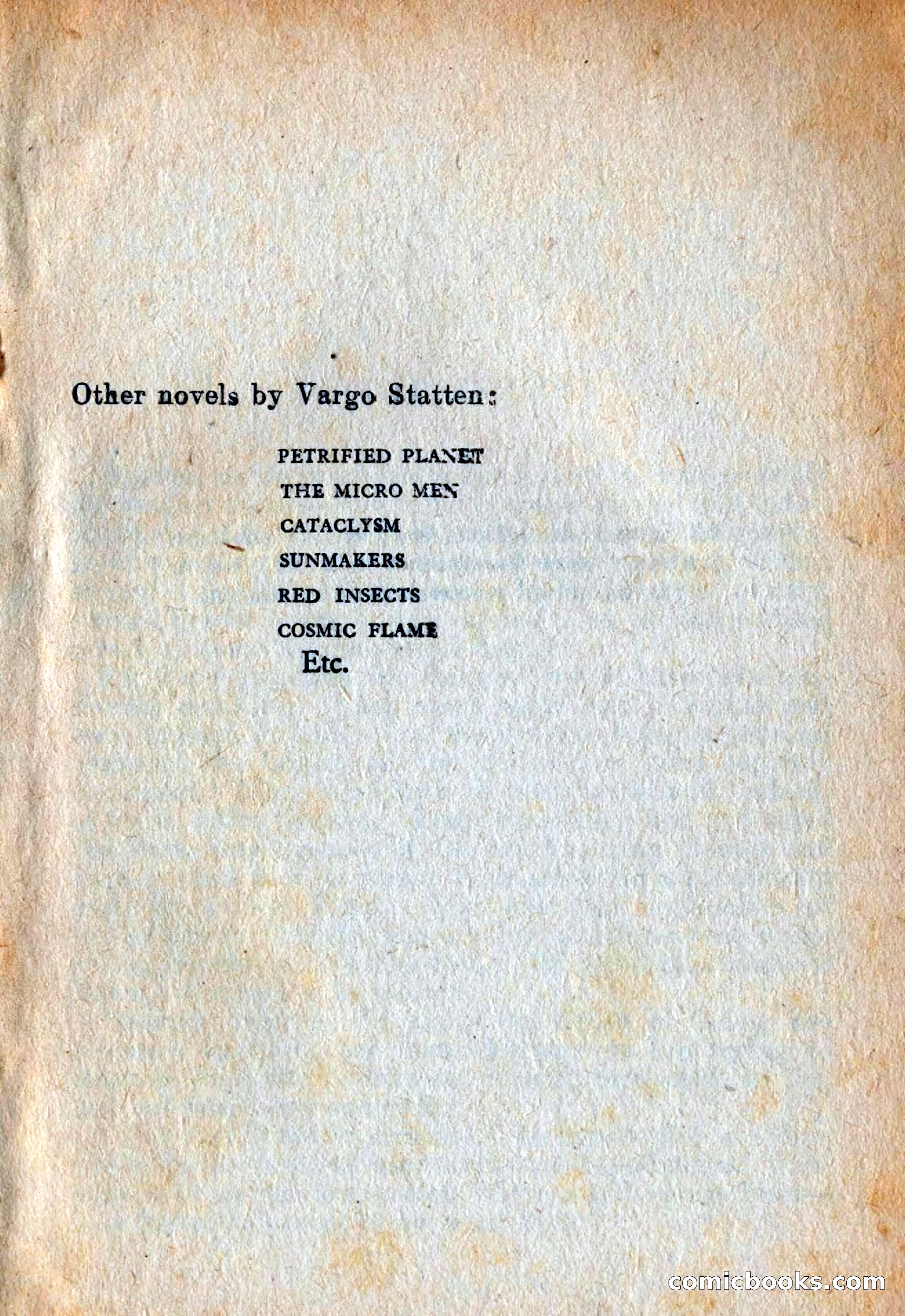 The Inner Cosmos by Vargo Statten — page 5 of 116
