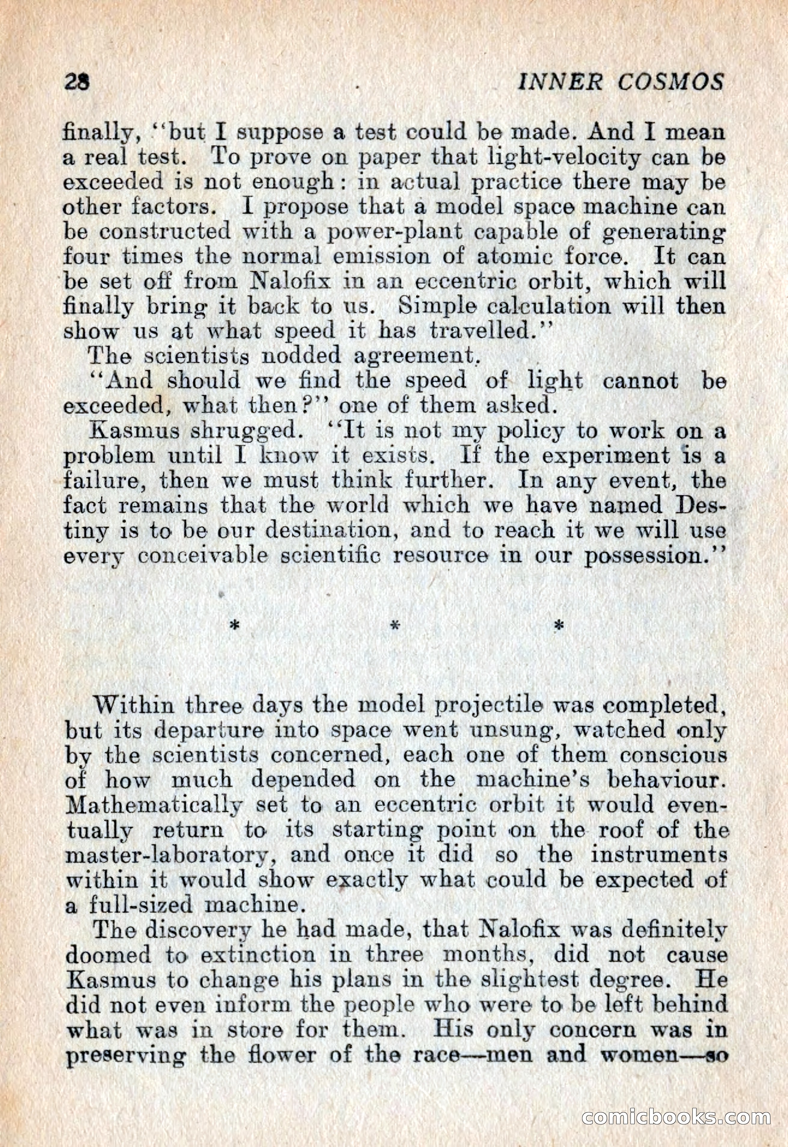 The Inner Cosmos by Vargo Statten — page 30 of 116
