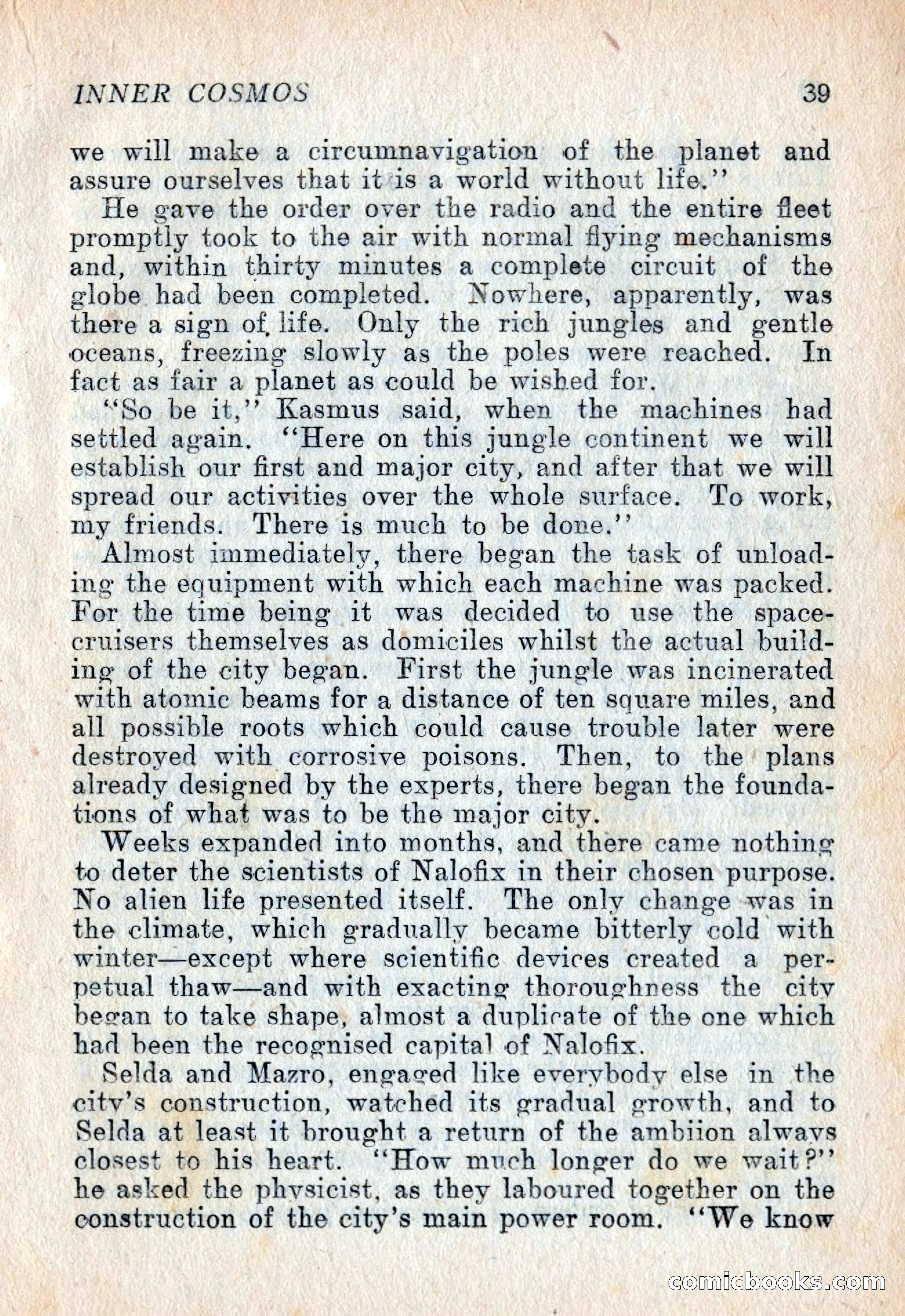 The Inner Cosmos by Vargo Statten — page 41 of 116
