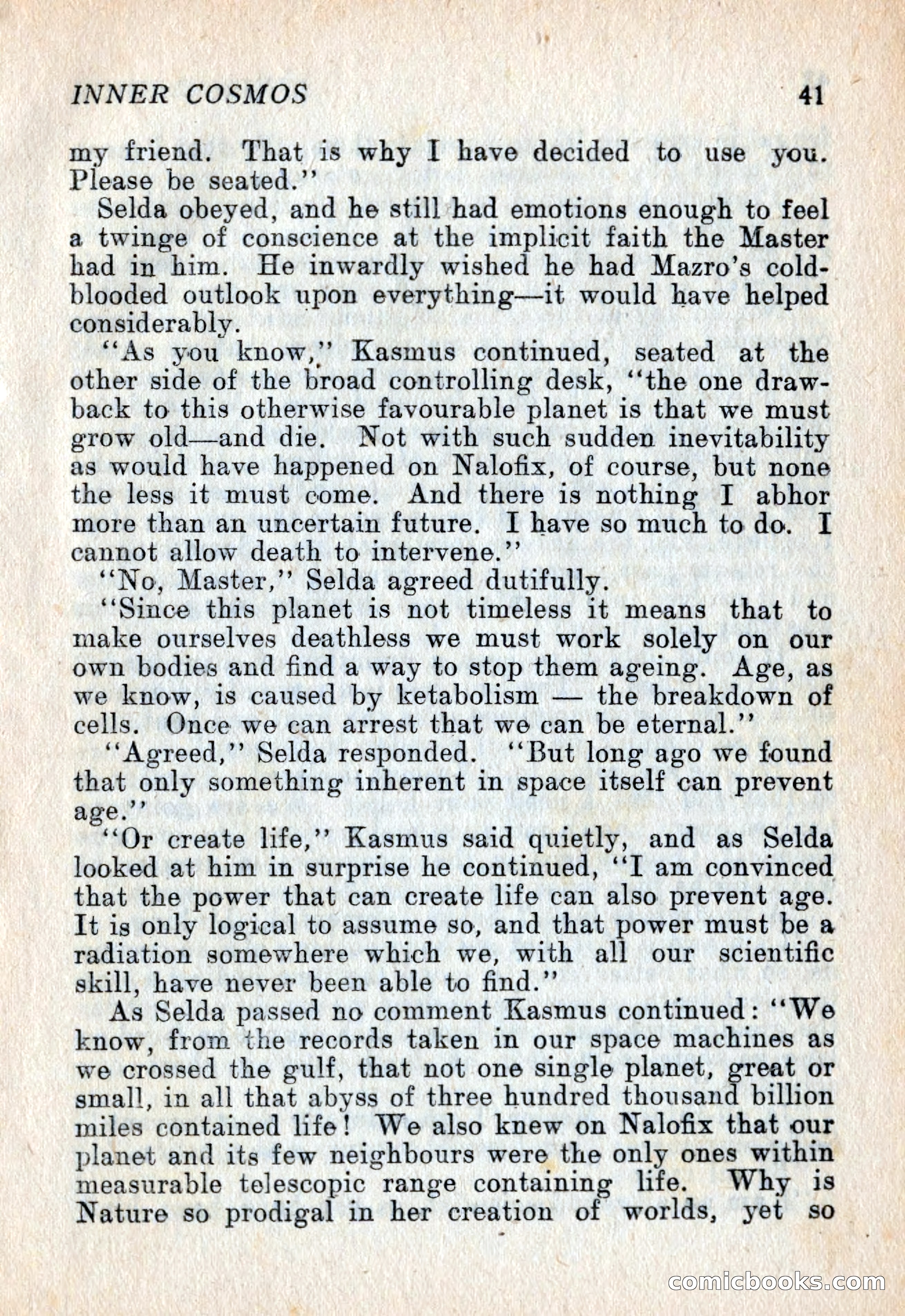 The Inner Cosmos by Vargo Statten — page 43 of 116