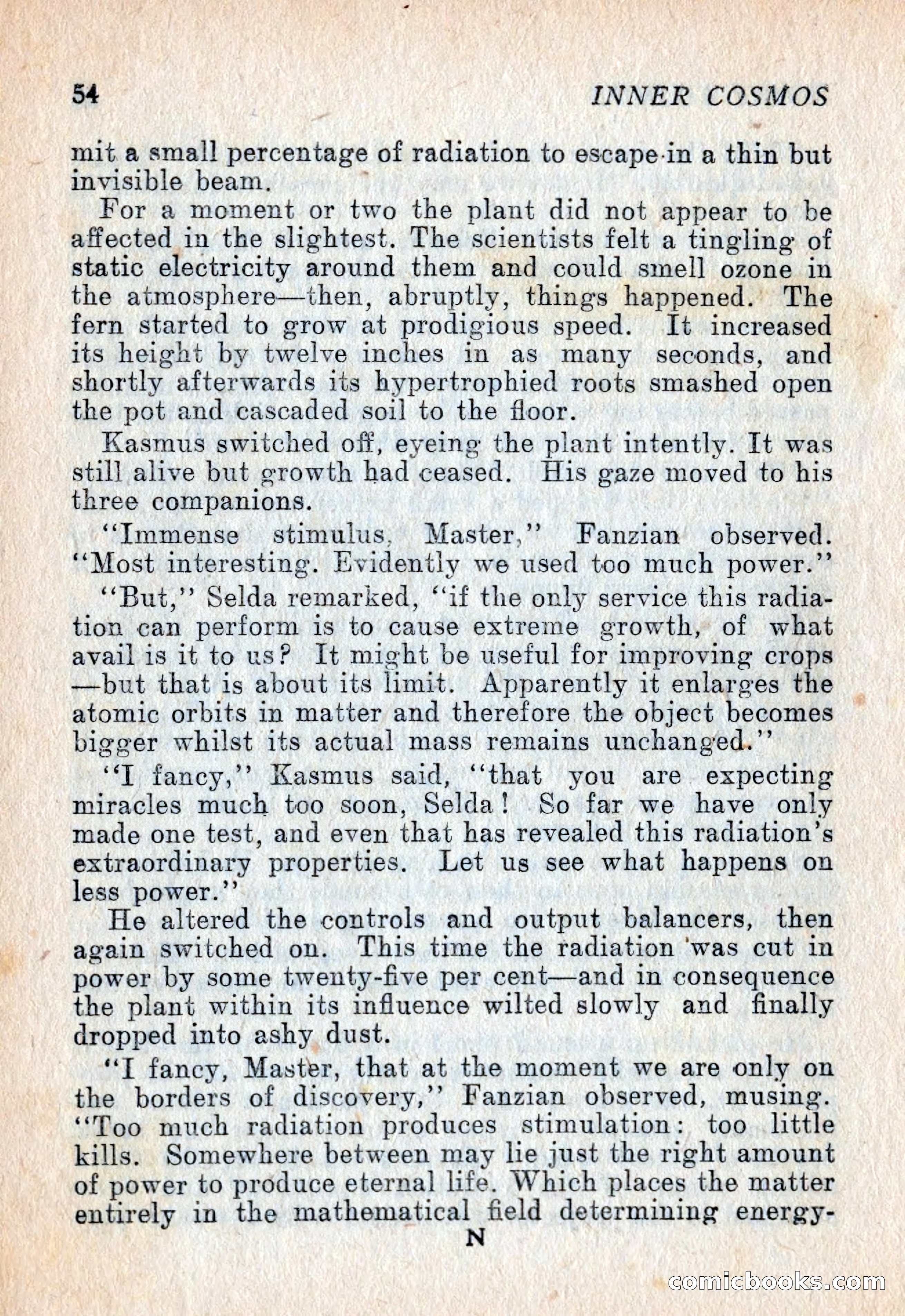 The Inner Cosmos by Vargo Statten — page 56 of 116