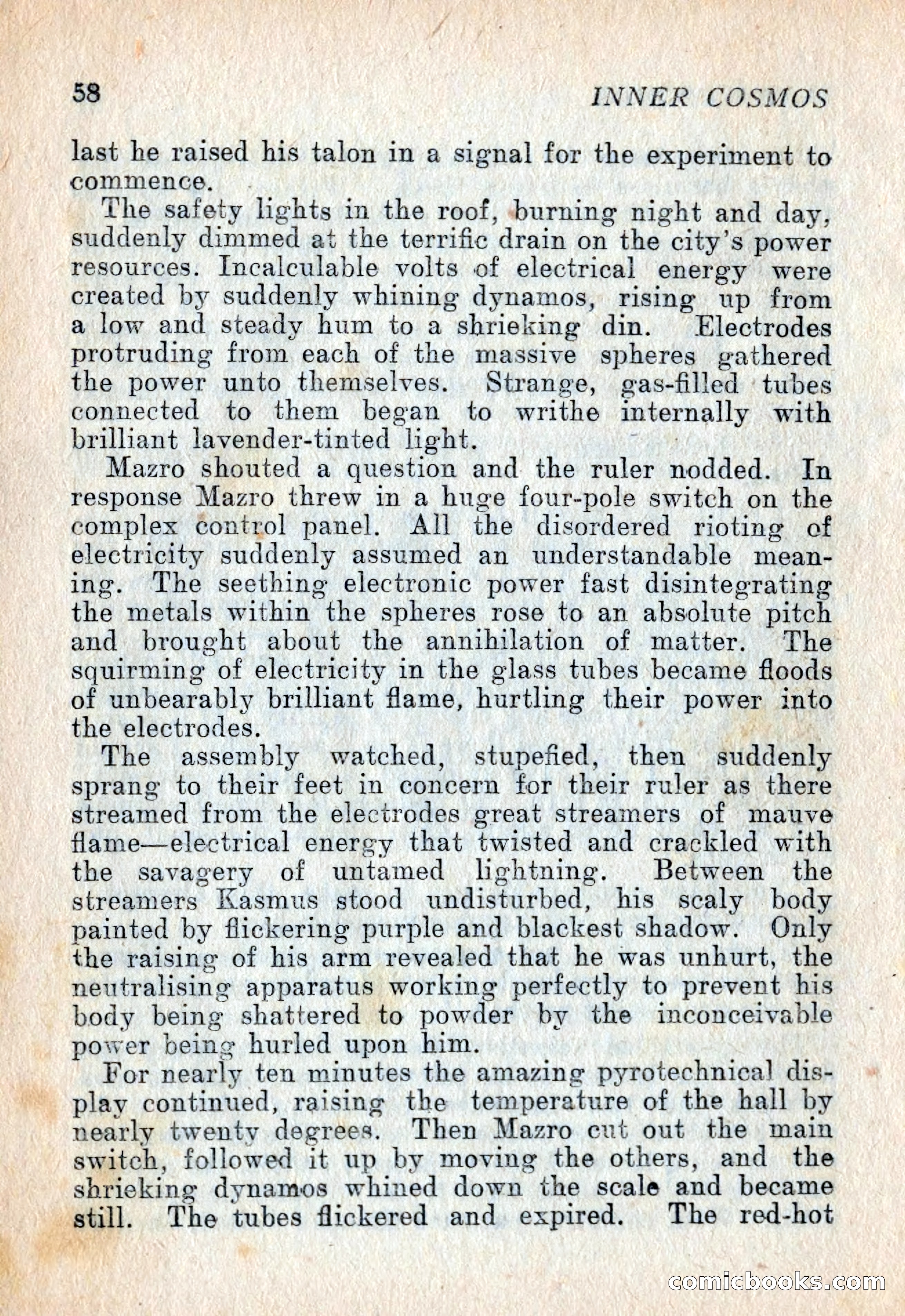 The Inner Cosmos by Vargo Statten — page 60 of 116