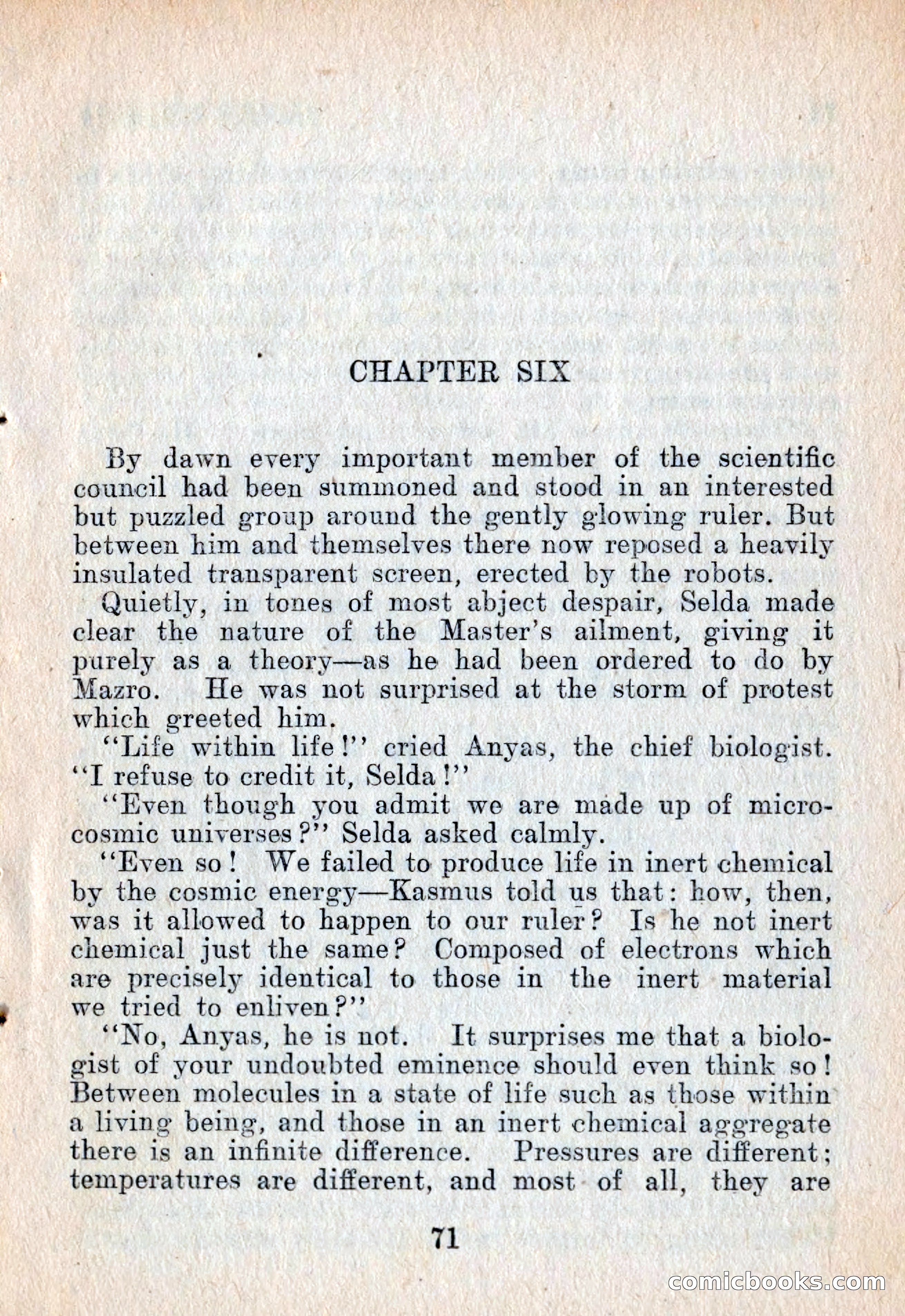 The Inner Cosmos by Vargo Statten — page 73 of 116