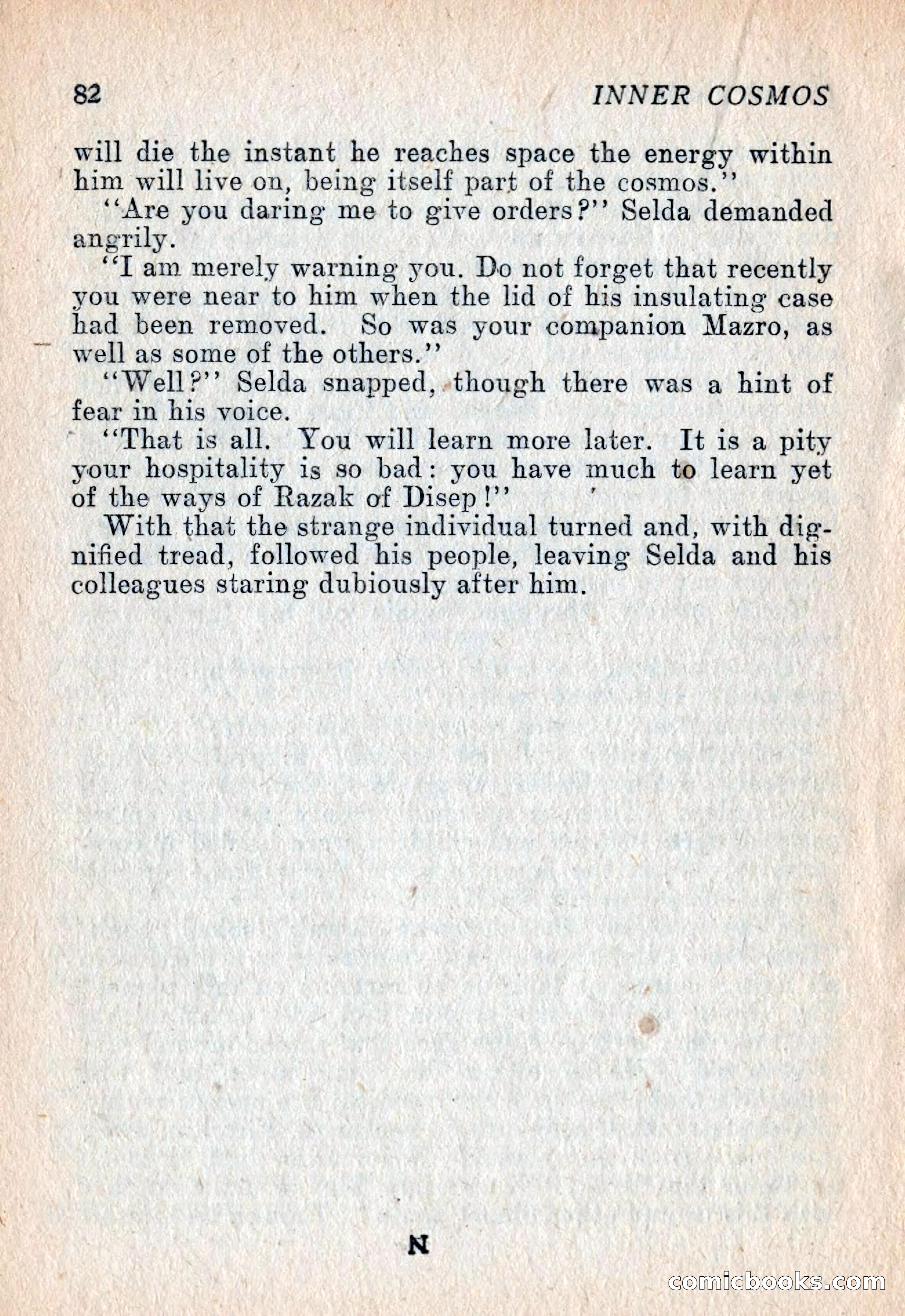The Inner Cosmos by Vargo Statten — page 84 of 116