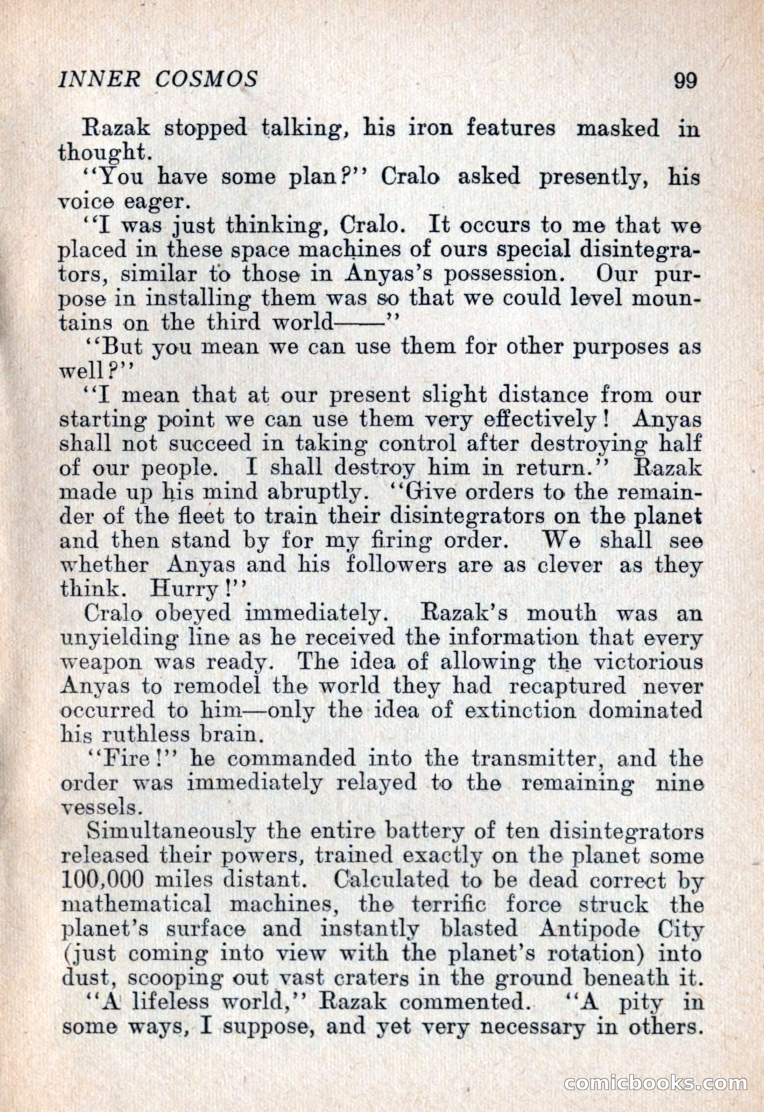 The Inner Cosmos by Vargo Statten — page 101 of 116
