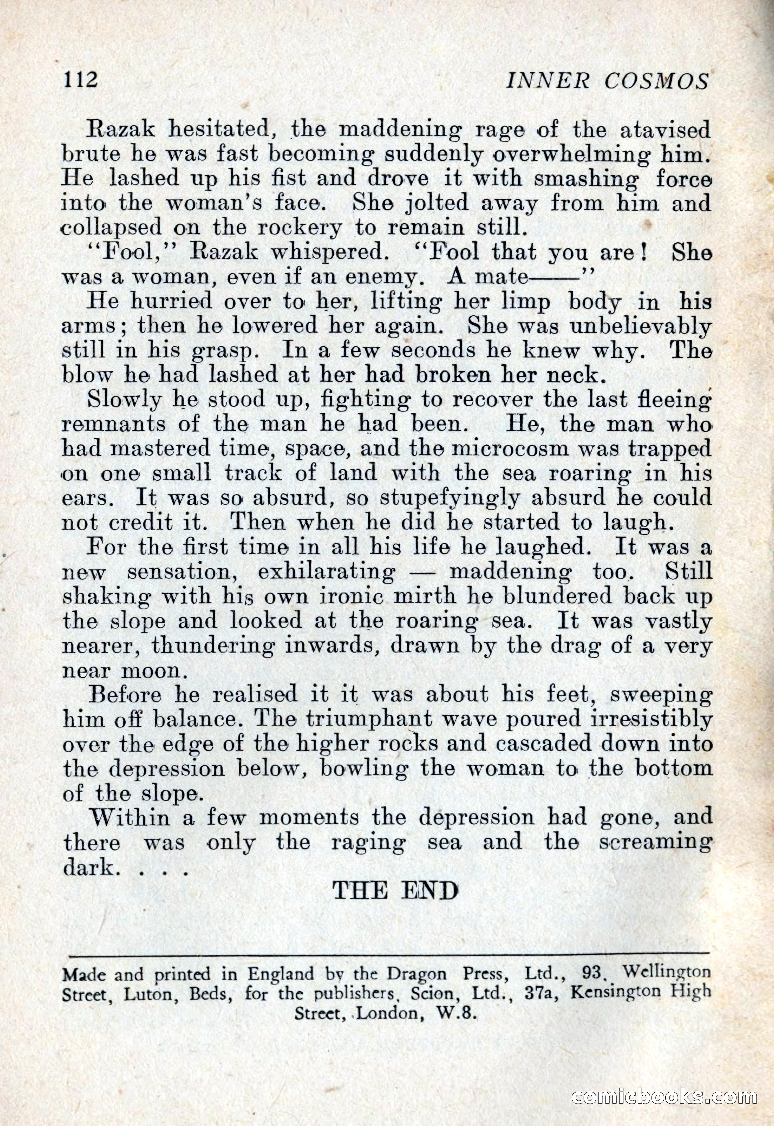 The Inner Cosmos by Vargo Statten — page 114 of 116