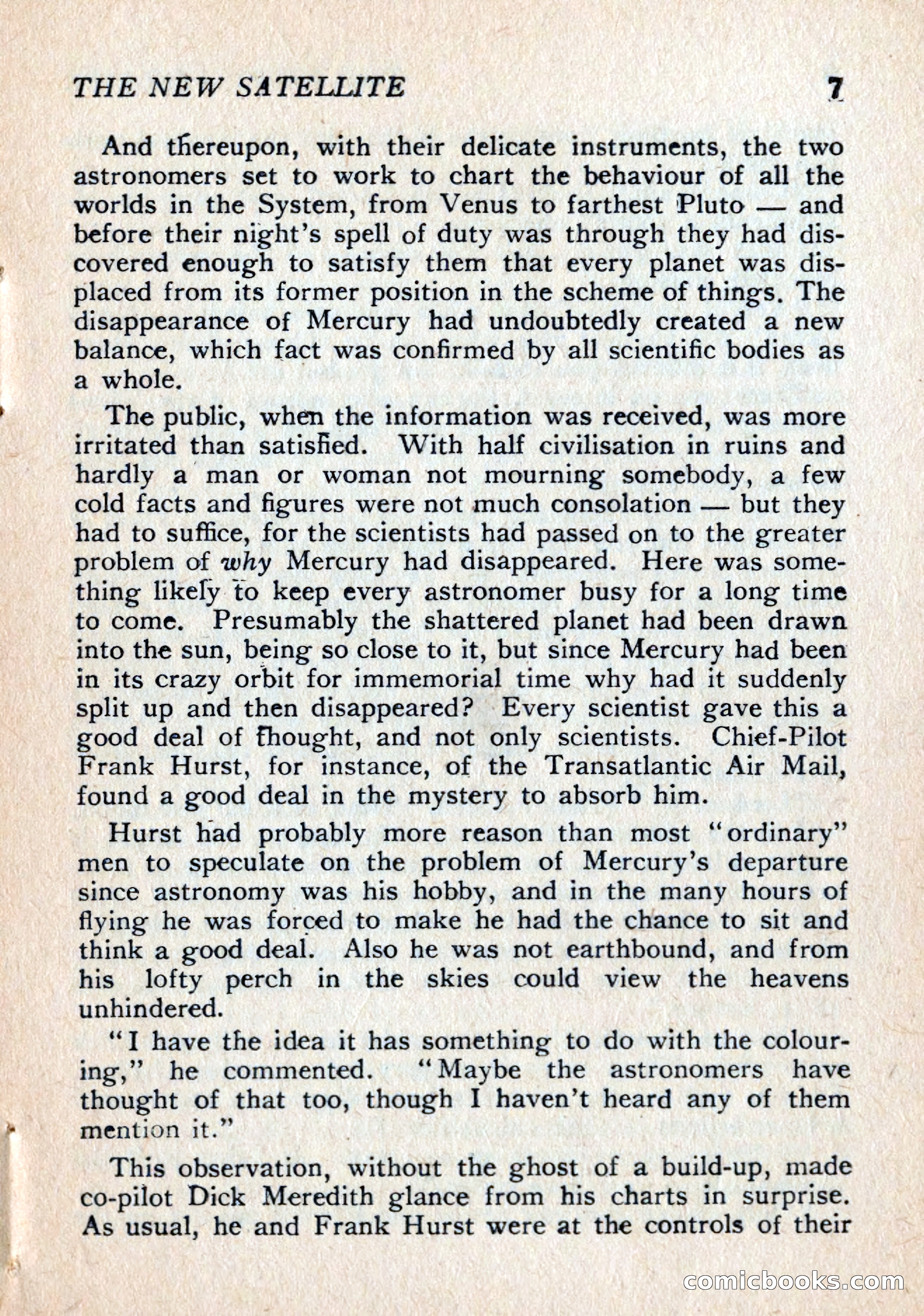 The New Satellite by Vargo Statten — page 9 of 116