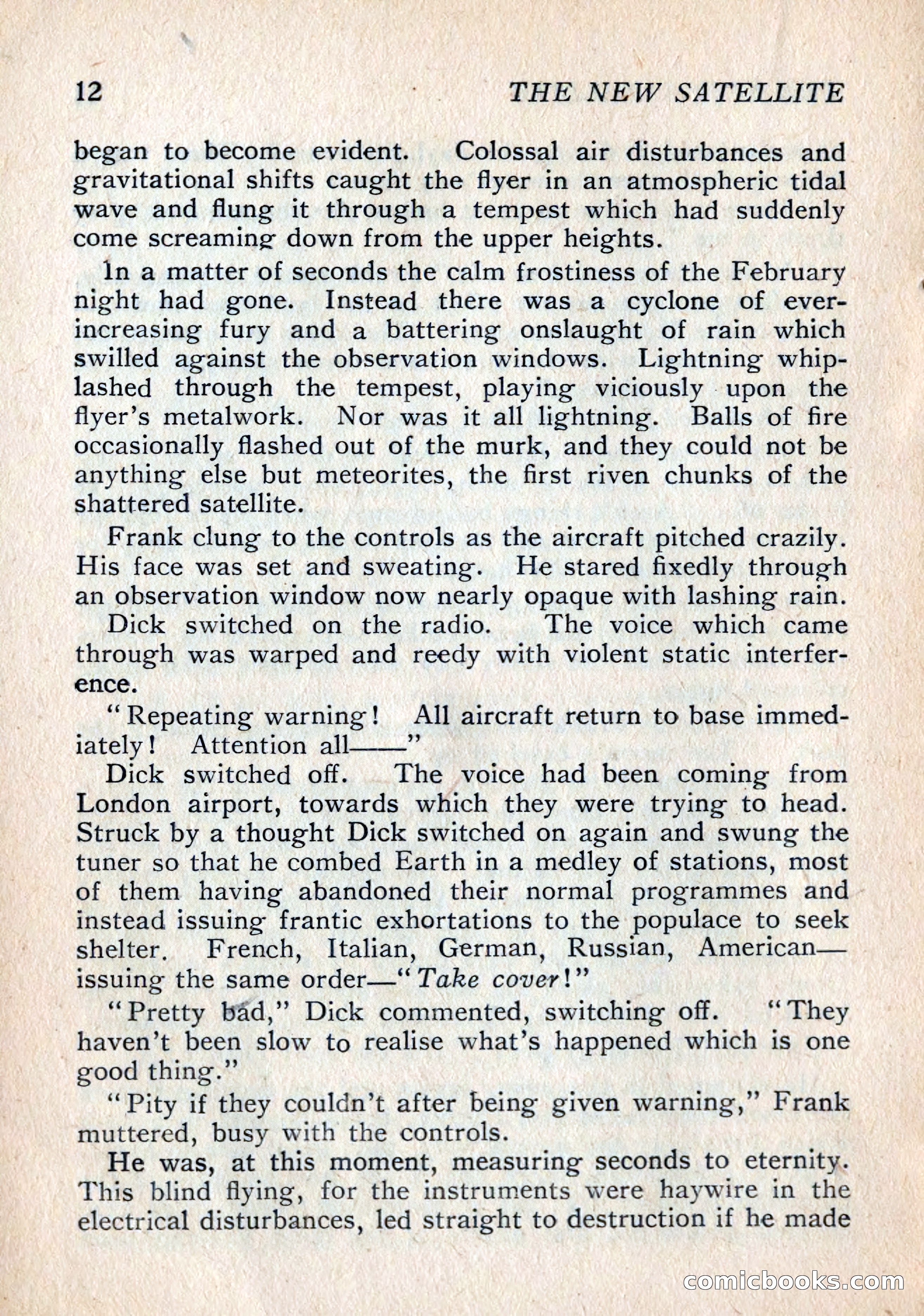 The New Satellite by Vargo Statten — page 14 of 116