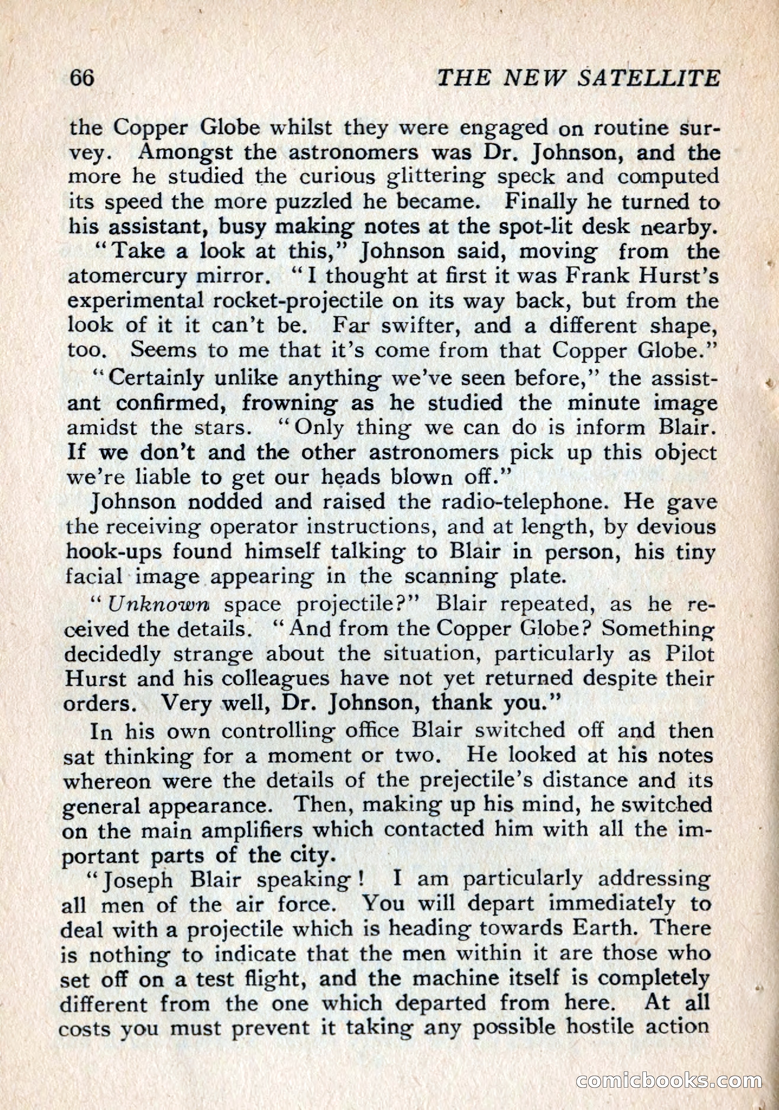 The New Satellite by Vargo Statten — page 68 of 116