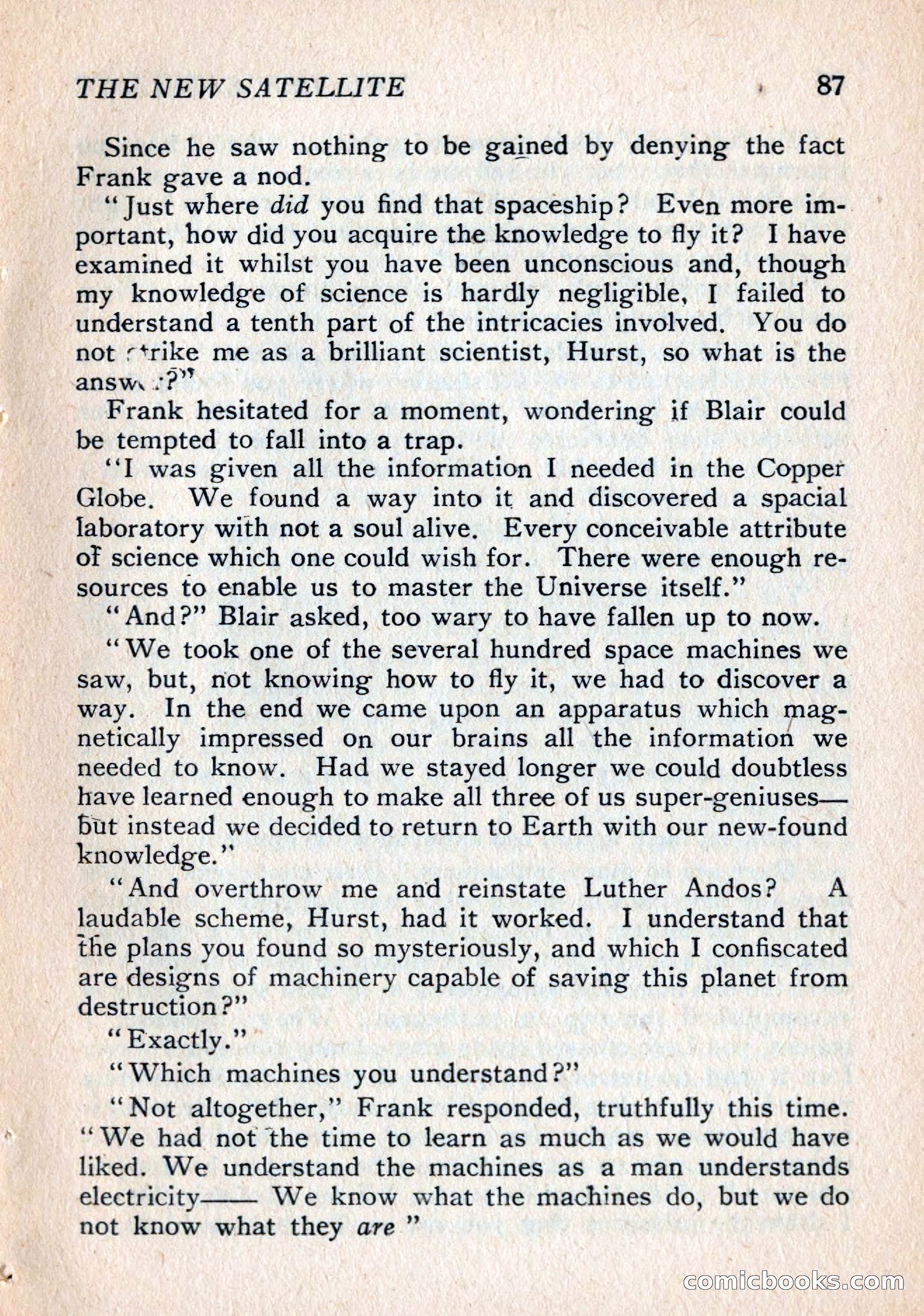 The New Satellite by Vargo Statten — page 89 of 116