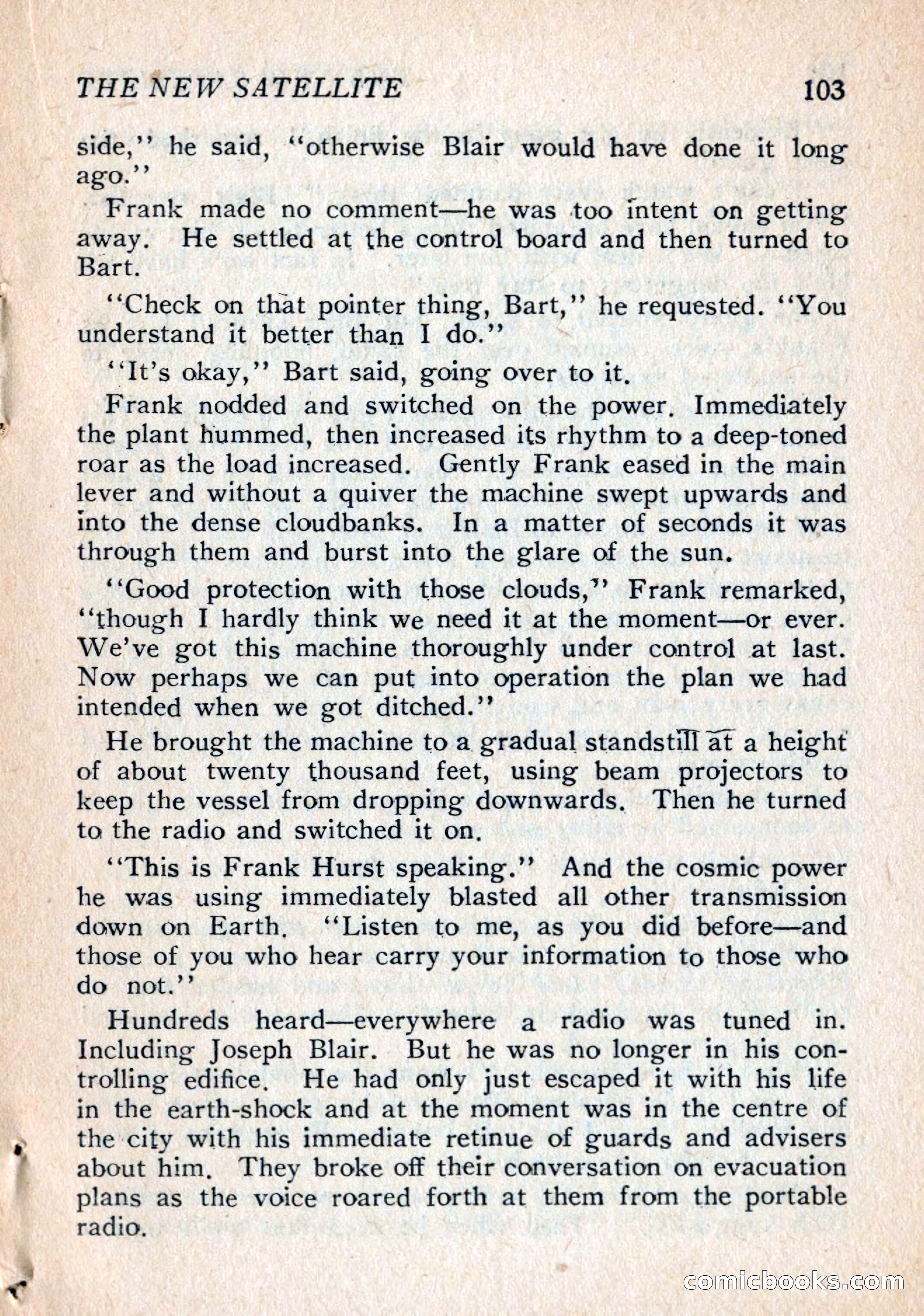 The New Satellite by Vargo Statten — page 105 of 116