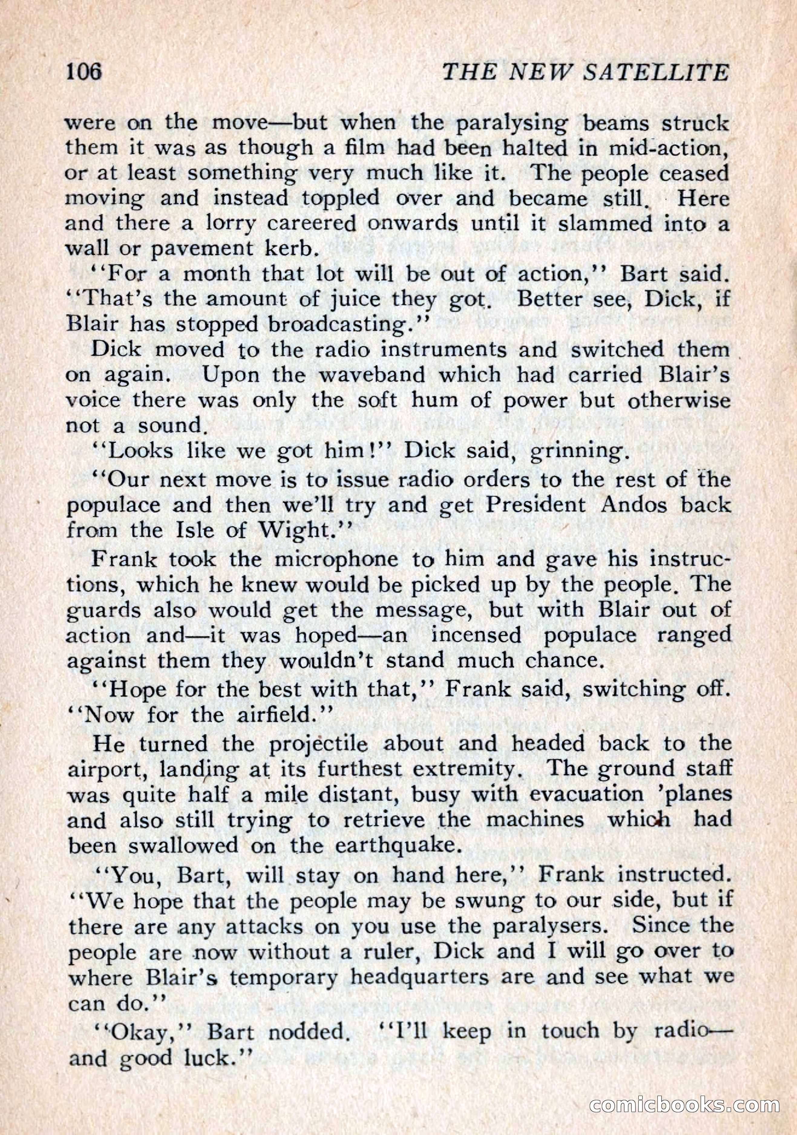 The New Satellite by Vargo Statten — page 108 of 116