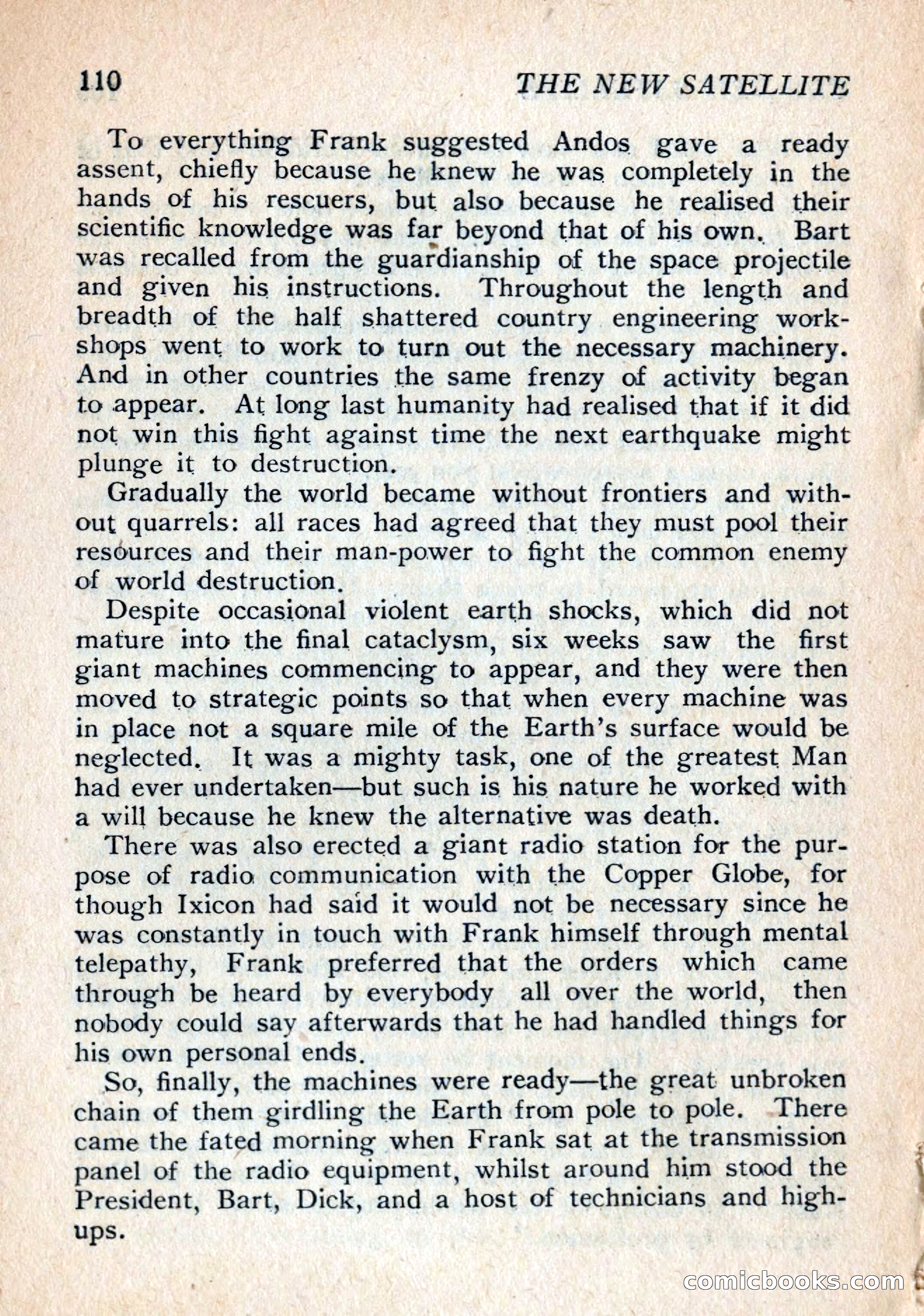 The New Satellite by Vargo Statten — page 112 of 116