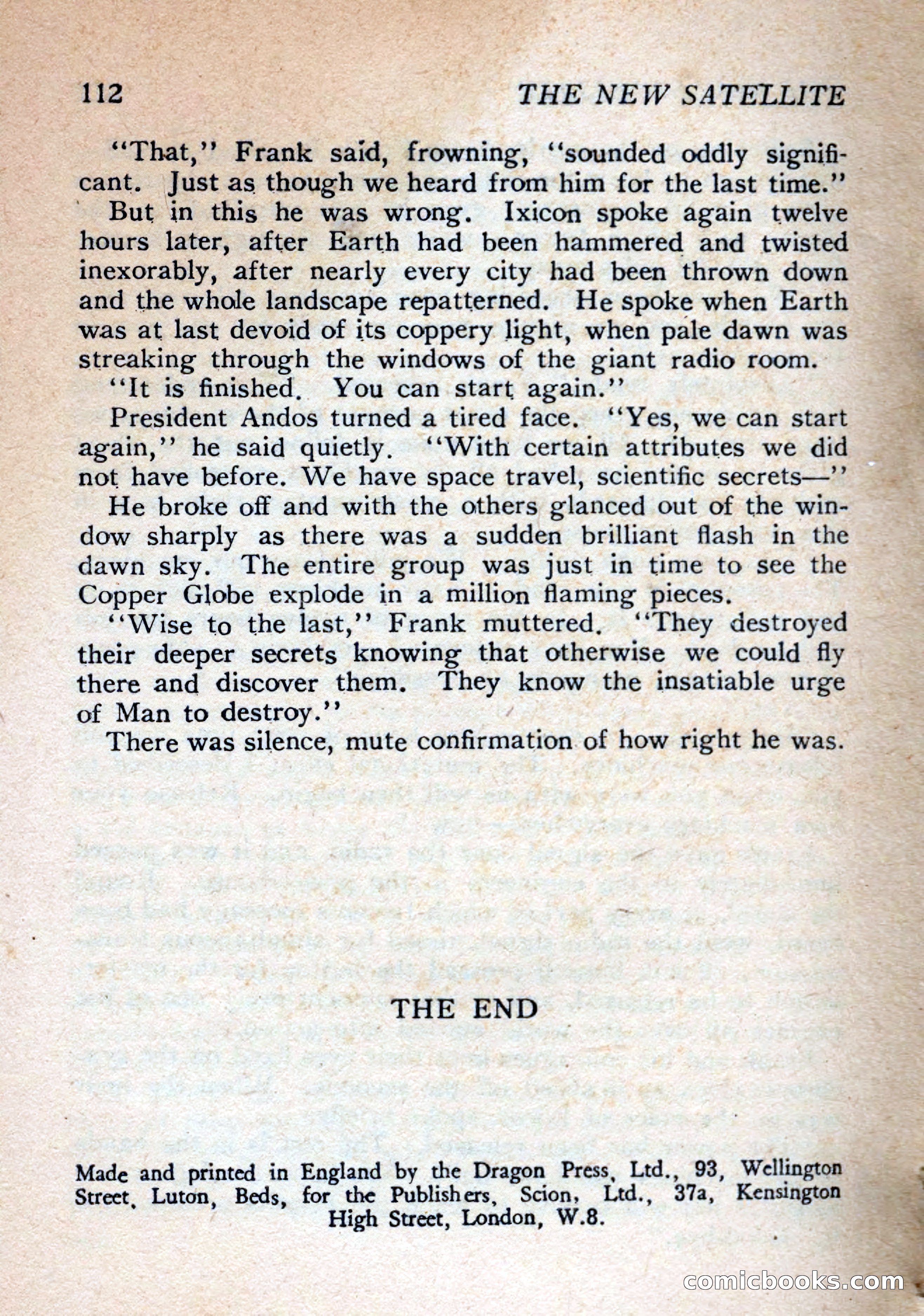 The New Satellite by Vargo Statten — page 114 of 116