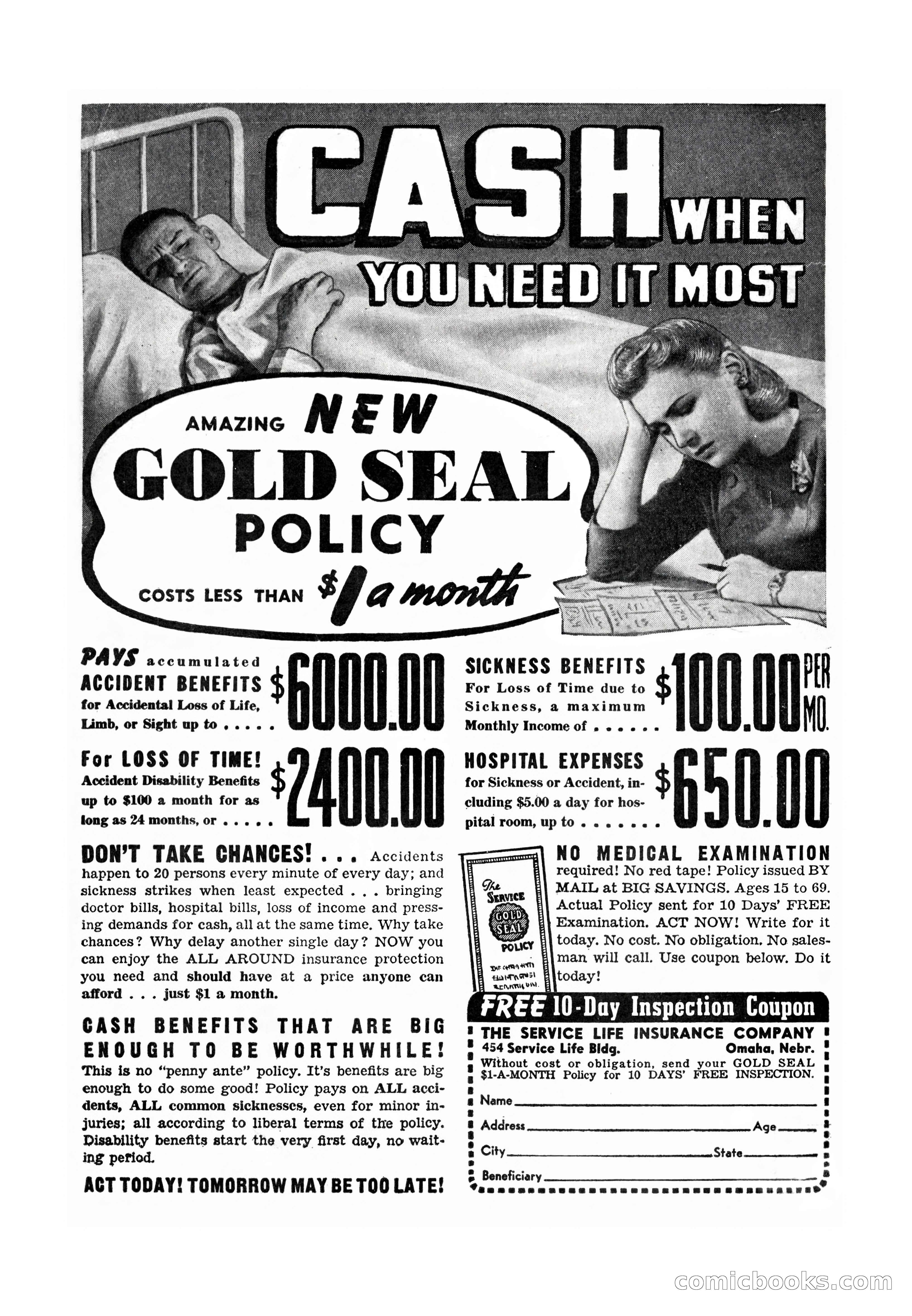 Super Detective, December 1943 — page 2 of 116