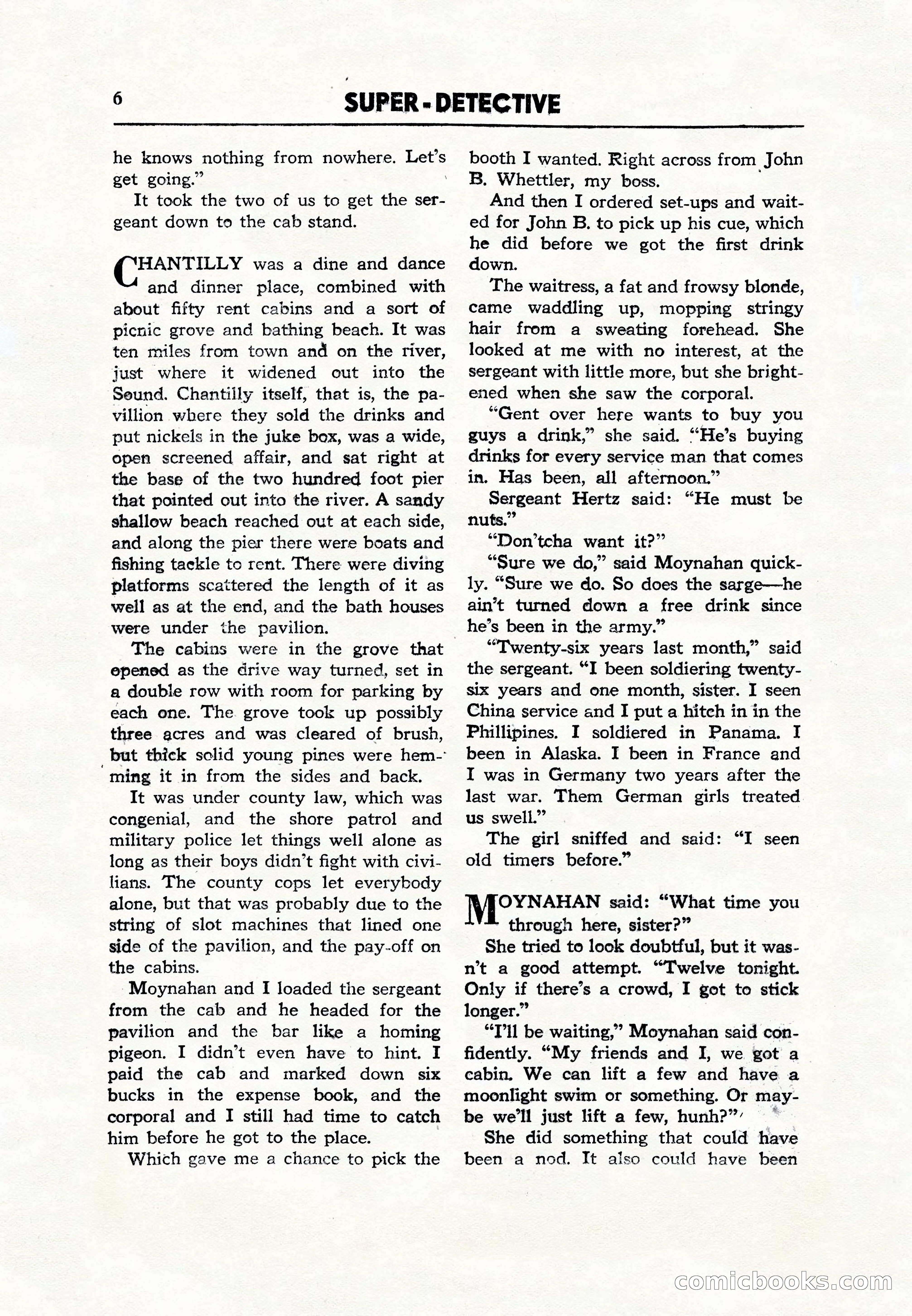 Super Detective, December 1943 — page 8 of 116