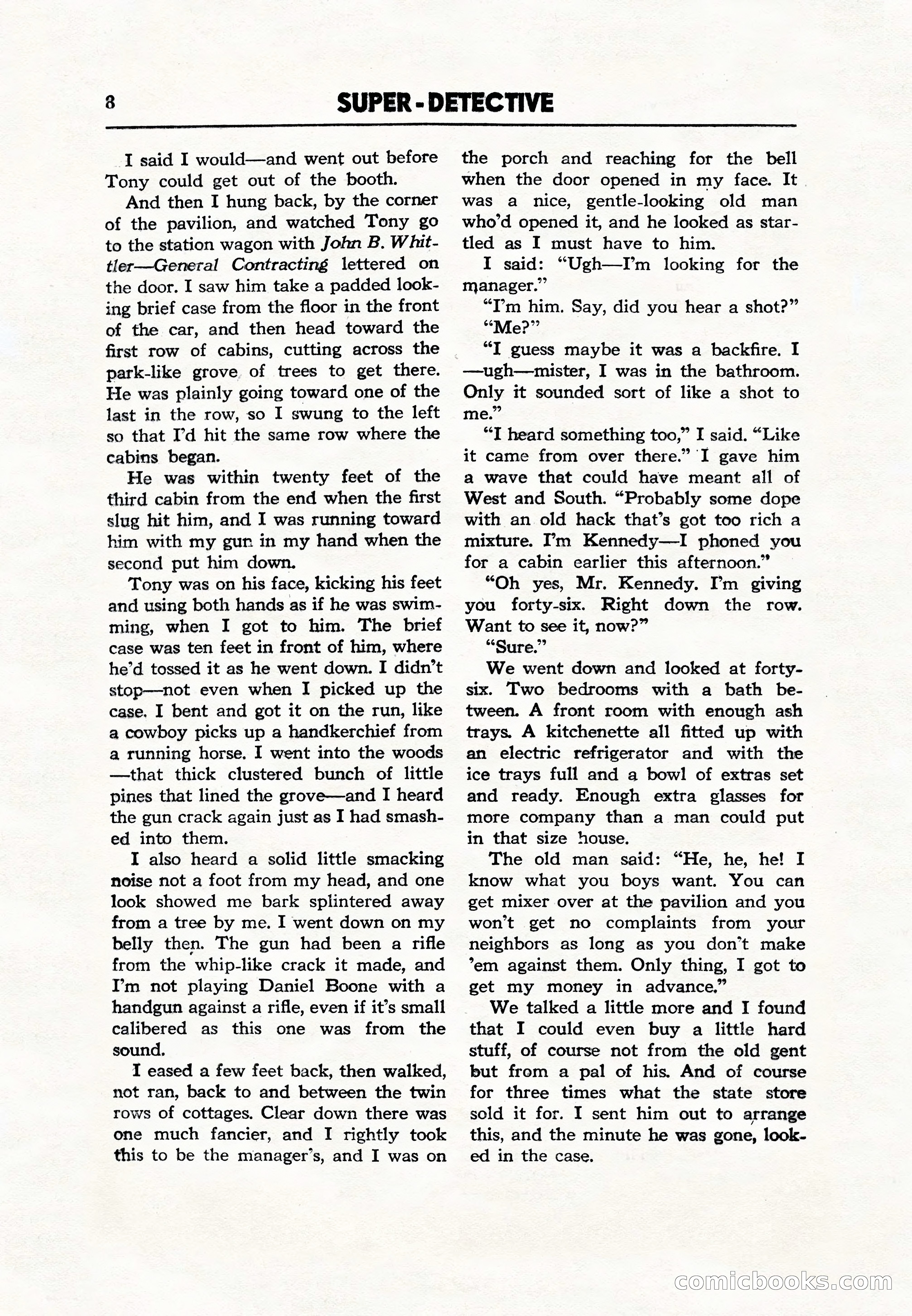 Super Detective, December 1943 — page 10 of 116