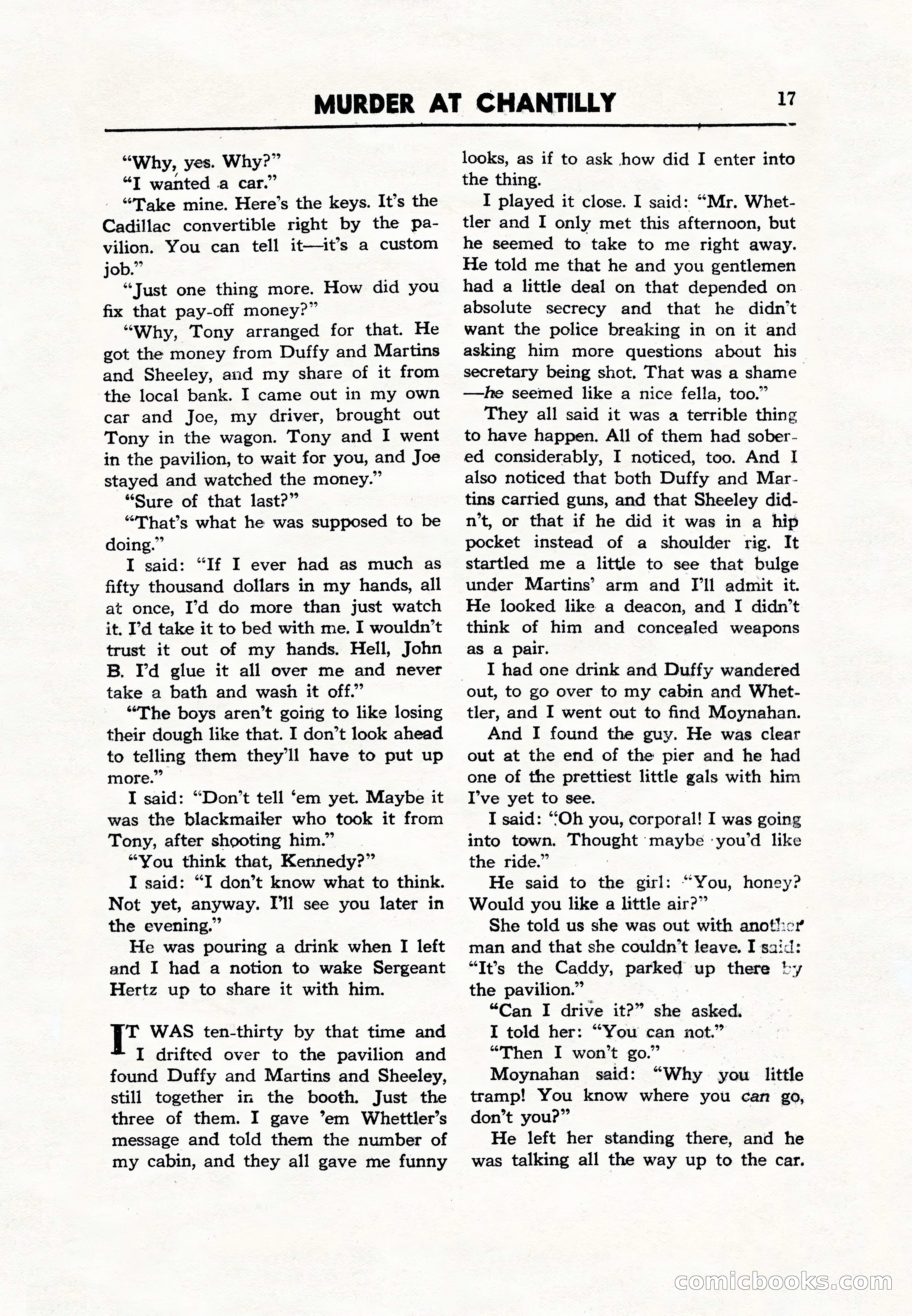 Super Detective, December 1943 — page 19 of 116