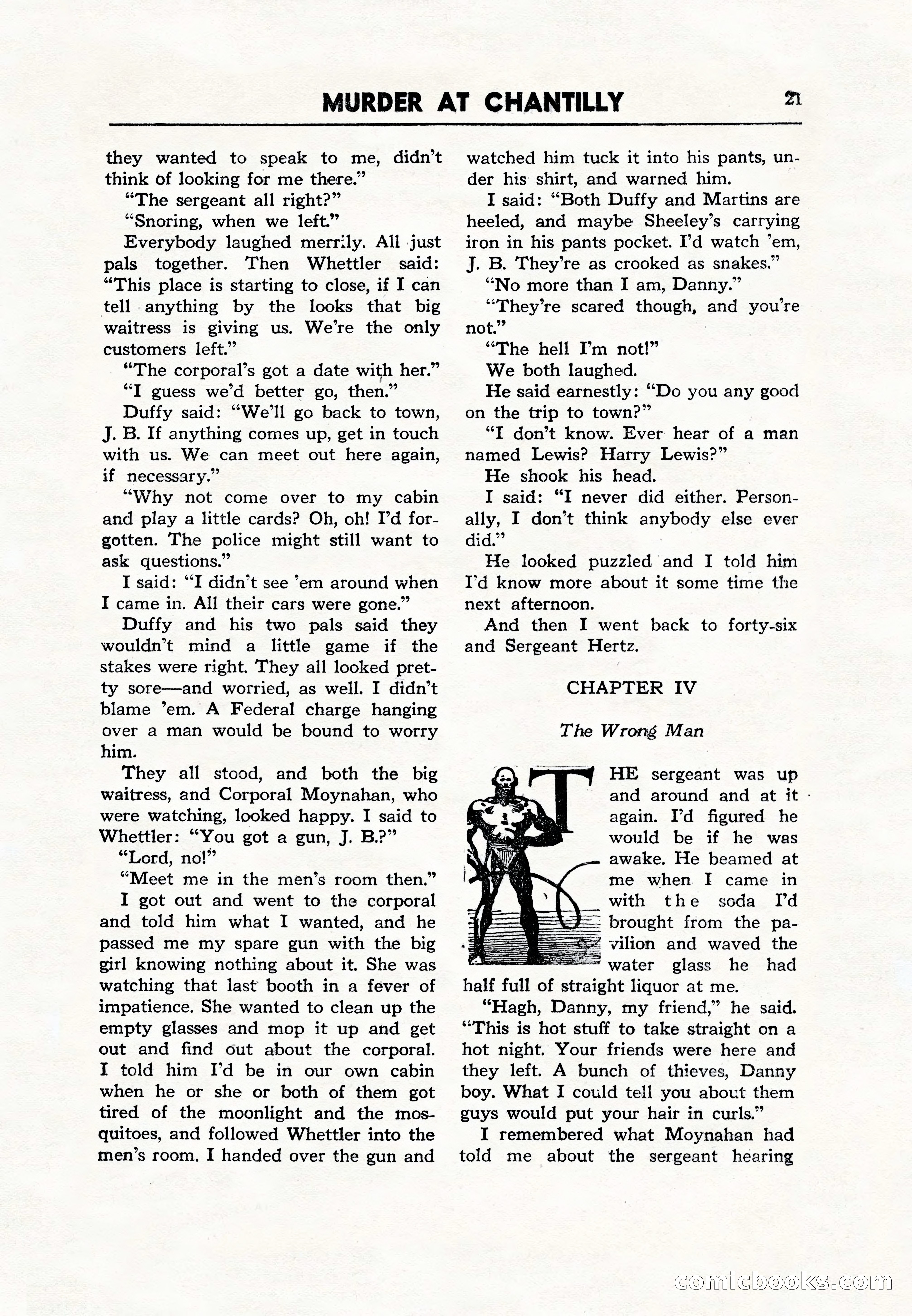 Super Detective, December 1943 — page 23 of 116